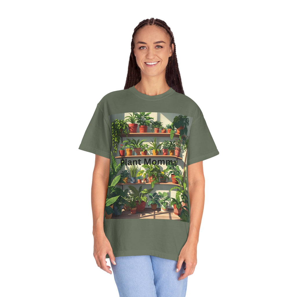 Plant Momma Unisex T-Shirt | Perfect Gift for Plant Lovers | Eco-Friendly, Casual Wear, Gardening Enthusiast, Nature Gift