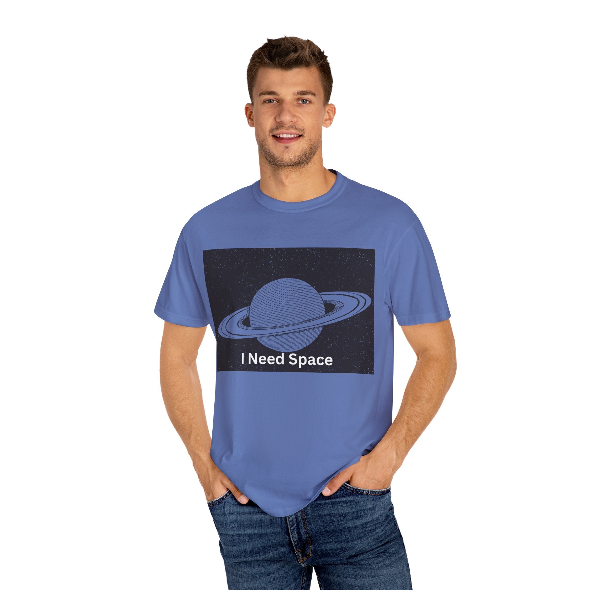 Cosmic Space Unisex T-Shirt, Funny Graphic Tee for Astronomy Lovers, Unique Gift for Birthdays, Casual Wear, Space Enthusiast Apparel