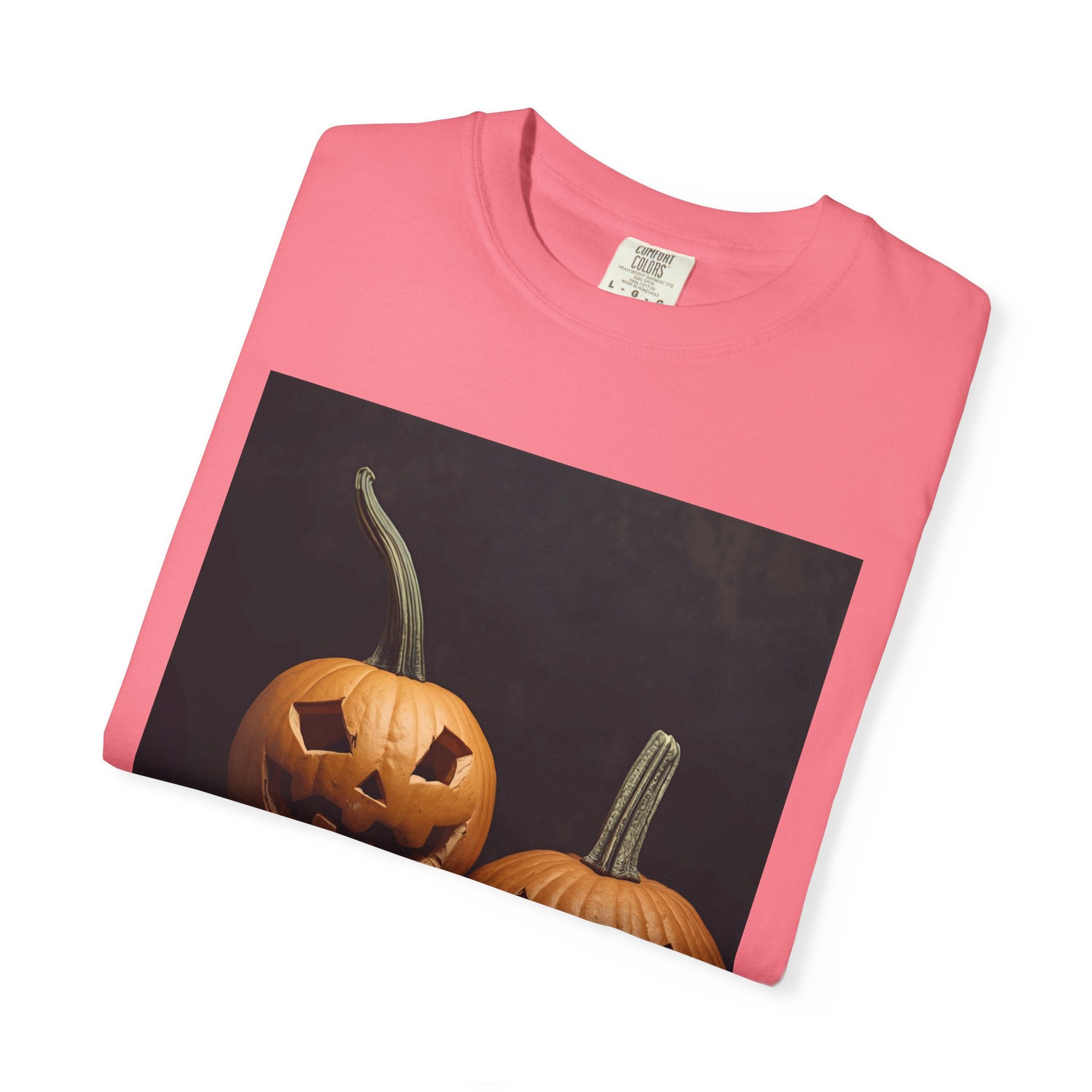 Halloween Pumpkin Graphic Tee, Unisex T-Shirt, Fall Fashion, Cozy Casual Wear, Spooky Season Apparel, Autumn Vibes