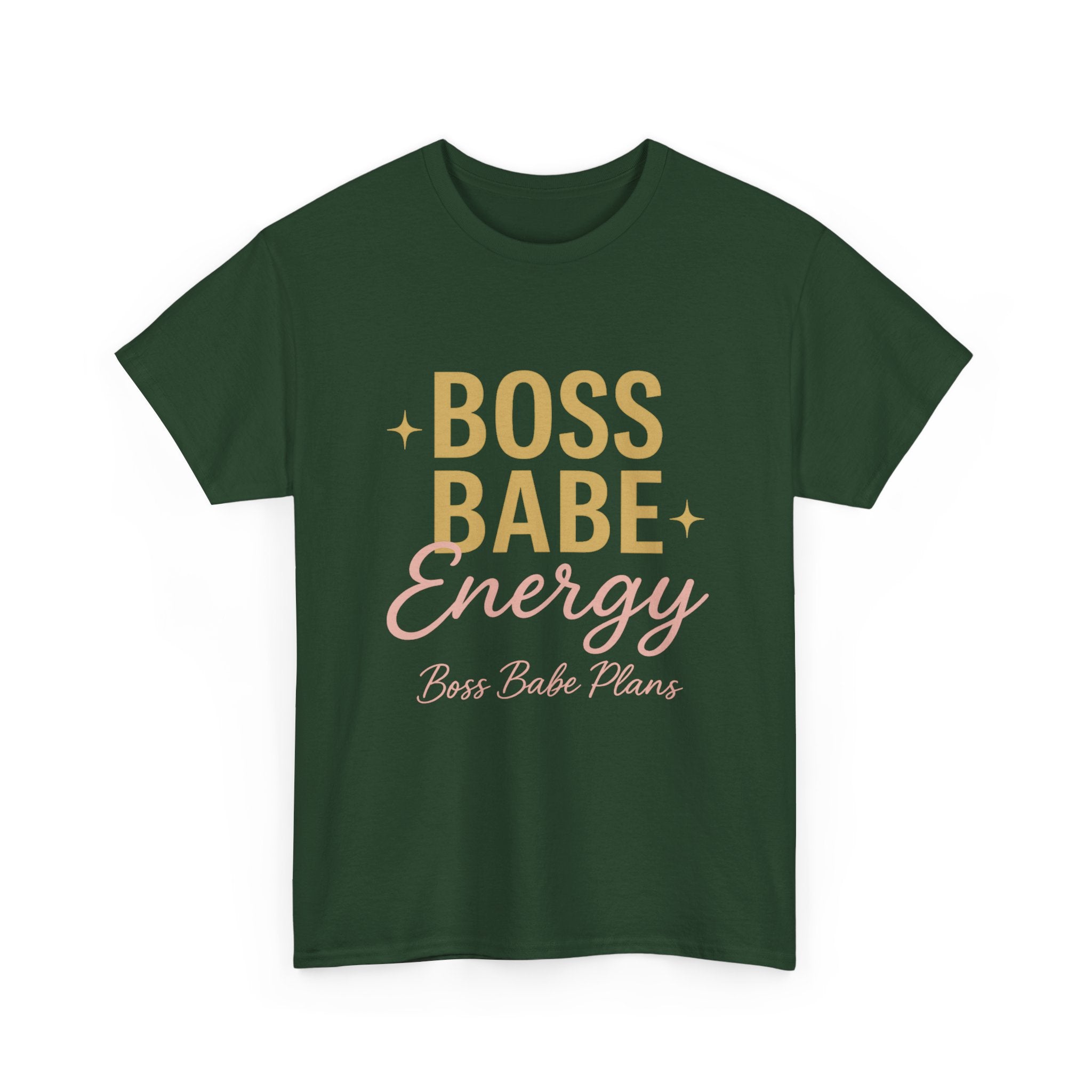 Boss Babe Plans Energy Unisex Cotton Tee