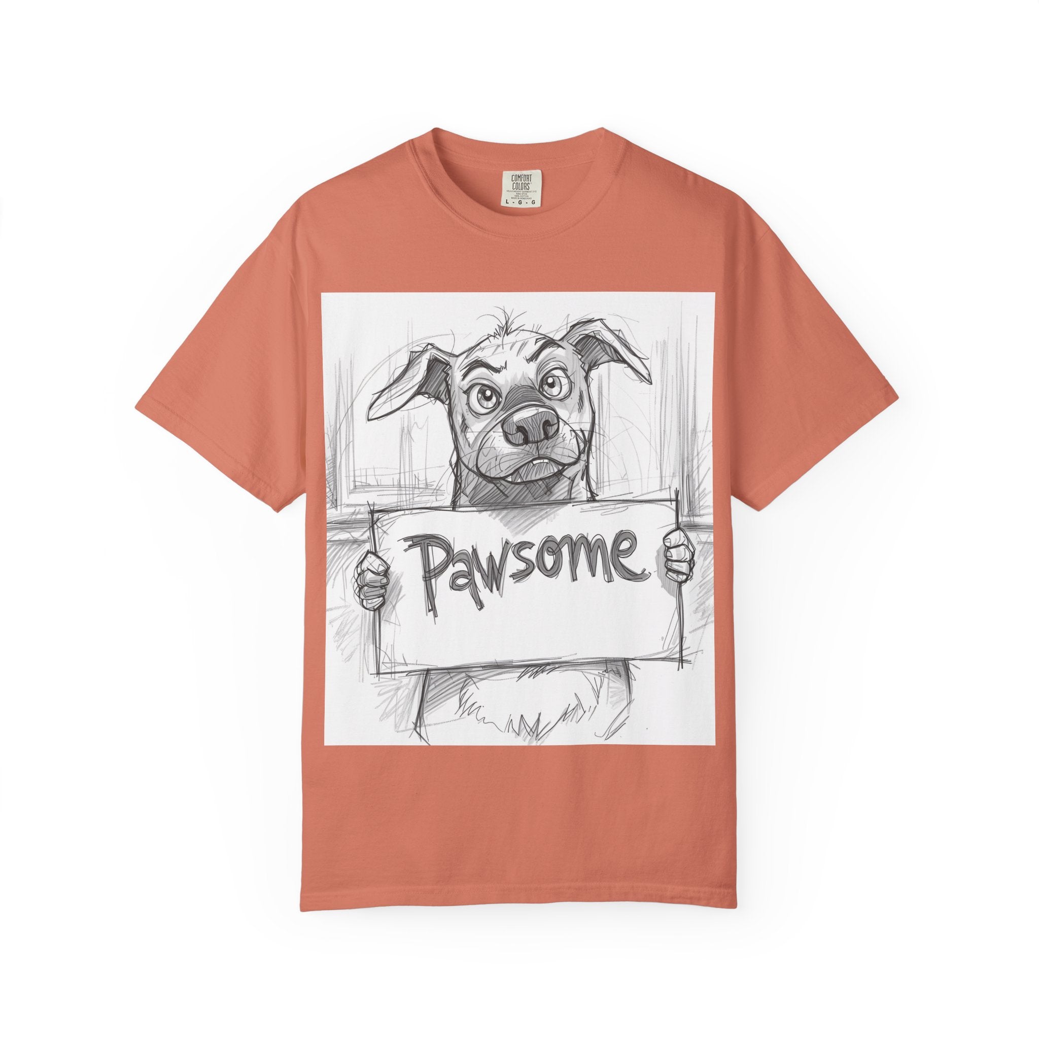 Pawsome Pet Lover T-Shirt, Dog Graphic Tee, Animal Lover Gift, Casual Wear, Unique Style, Pet Adoption Shirt