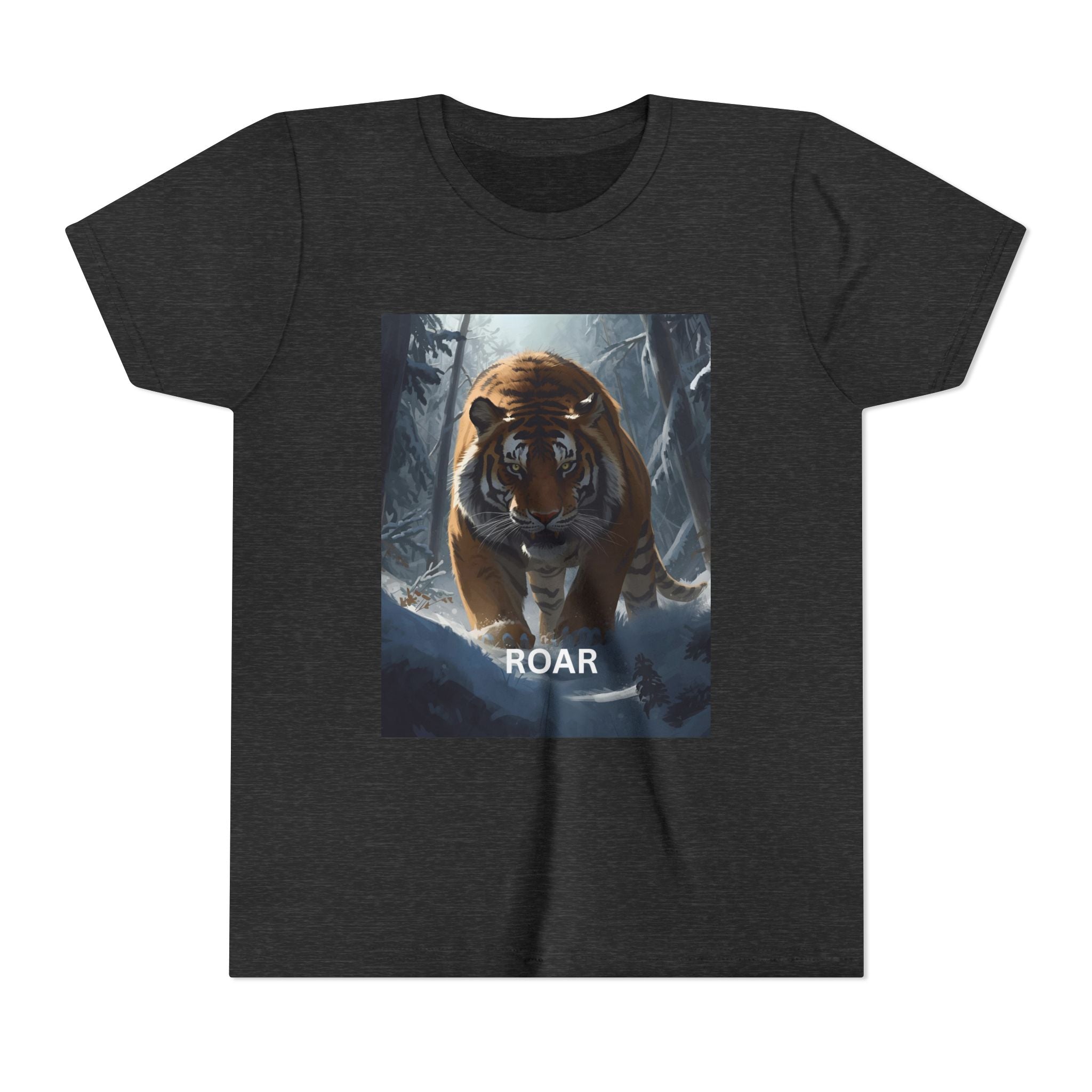 Tiger Roar Snow Youth Short Sleeve Tee