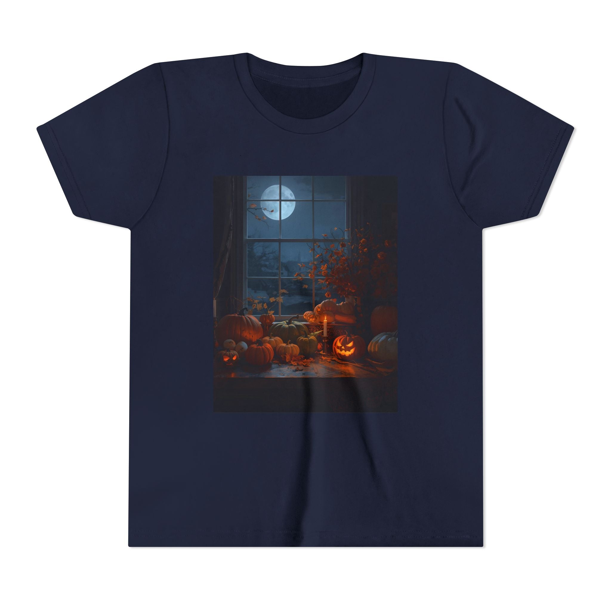 Halloween Pumpkin Youth Short Sleeve Tee
