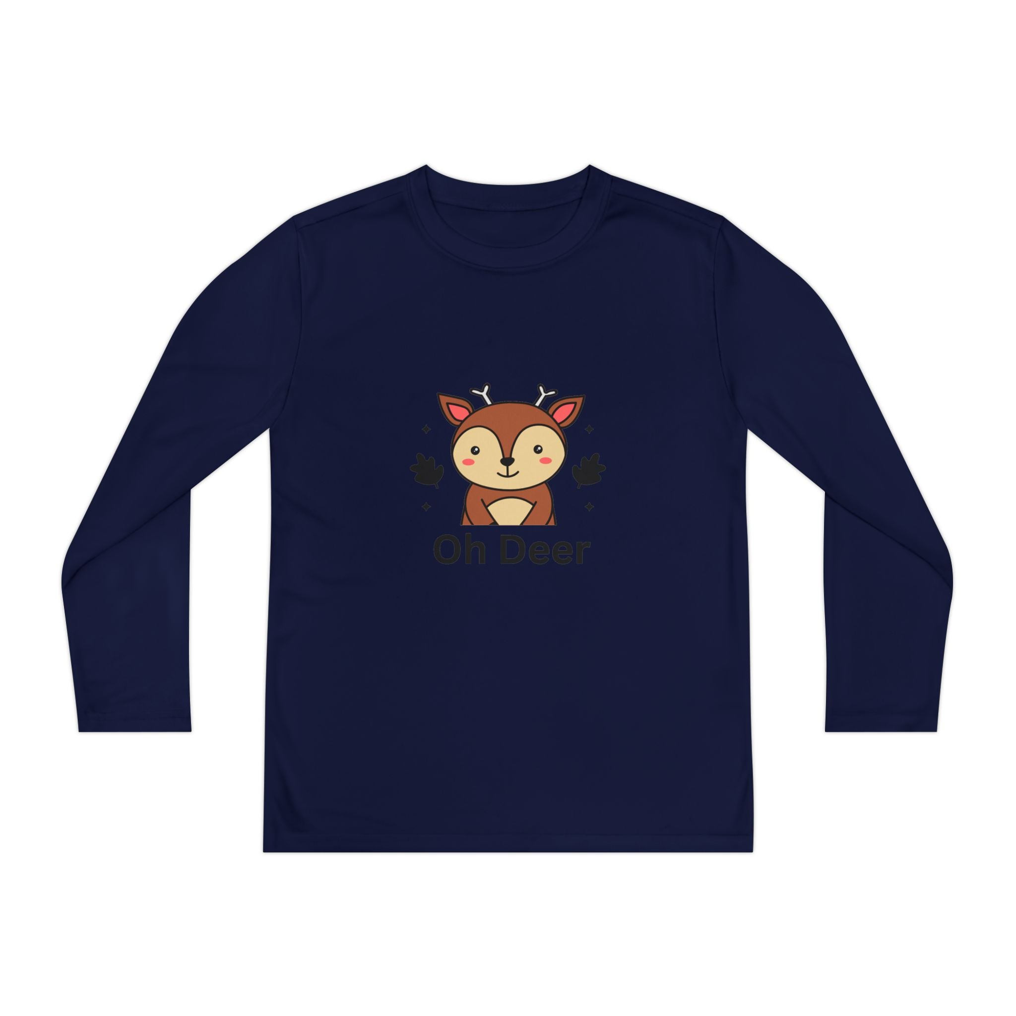 Oh Deer Youth Long Sleeve Competitor Tee