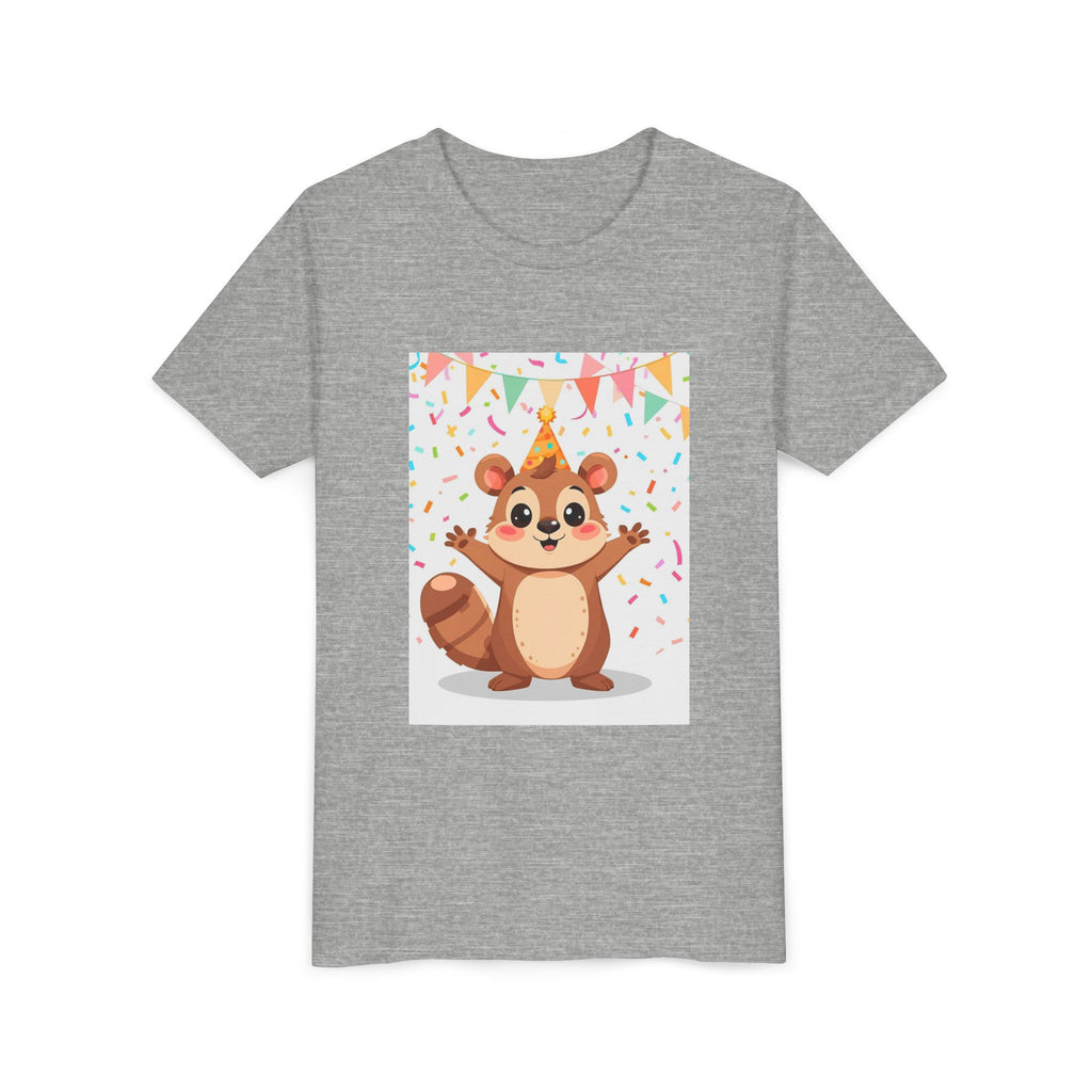 Squirl Birthday Youth Short Sleeve Tee