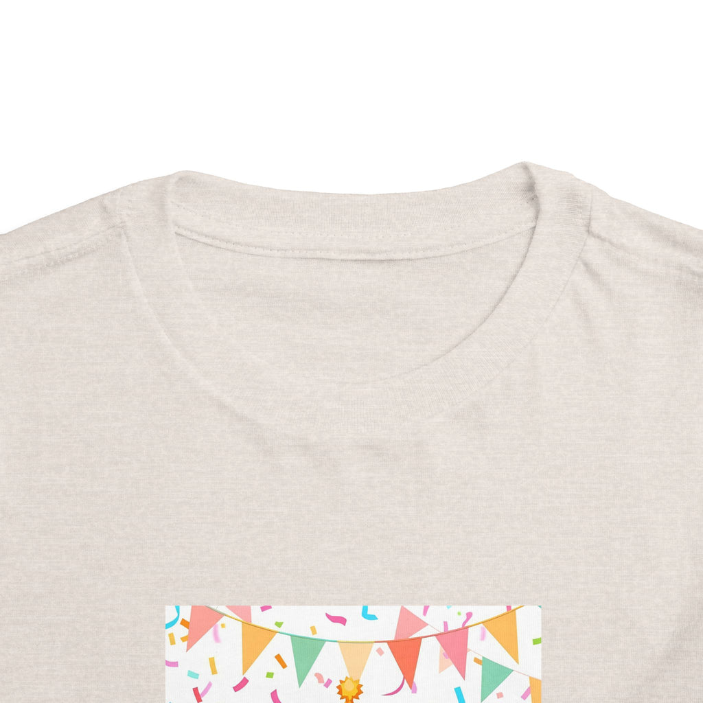 Party Animal With Squirl Toddler Short Sleeve Tee