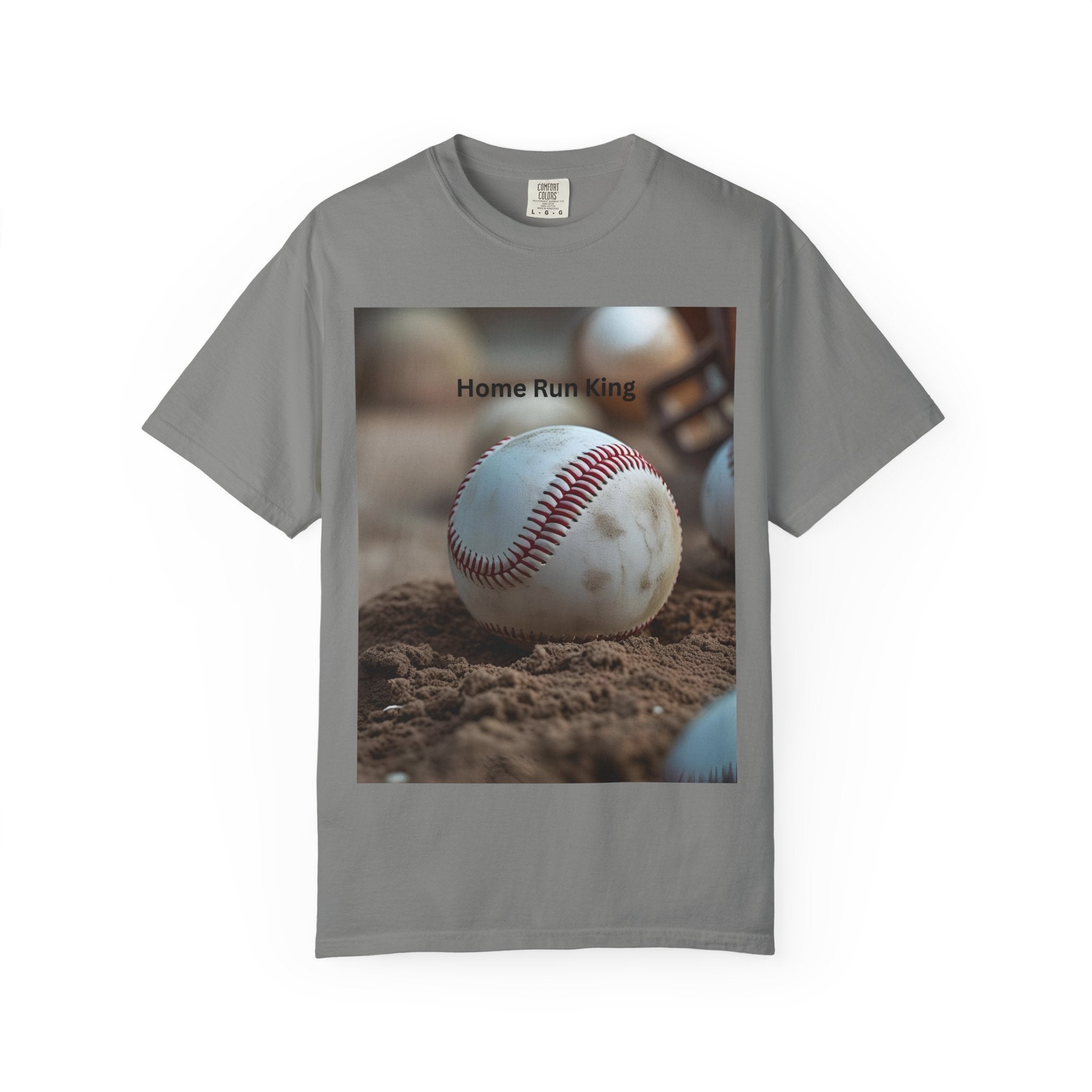 Home Run King T-Shirt for Baseball Lovers, Sports Fan Gift, Unisex Tee for Game Day, Vintage Style Shirt, Athletic Wear