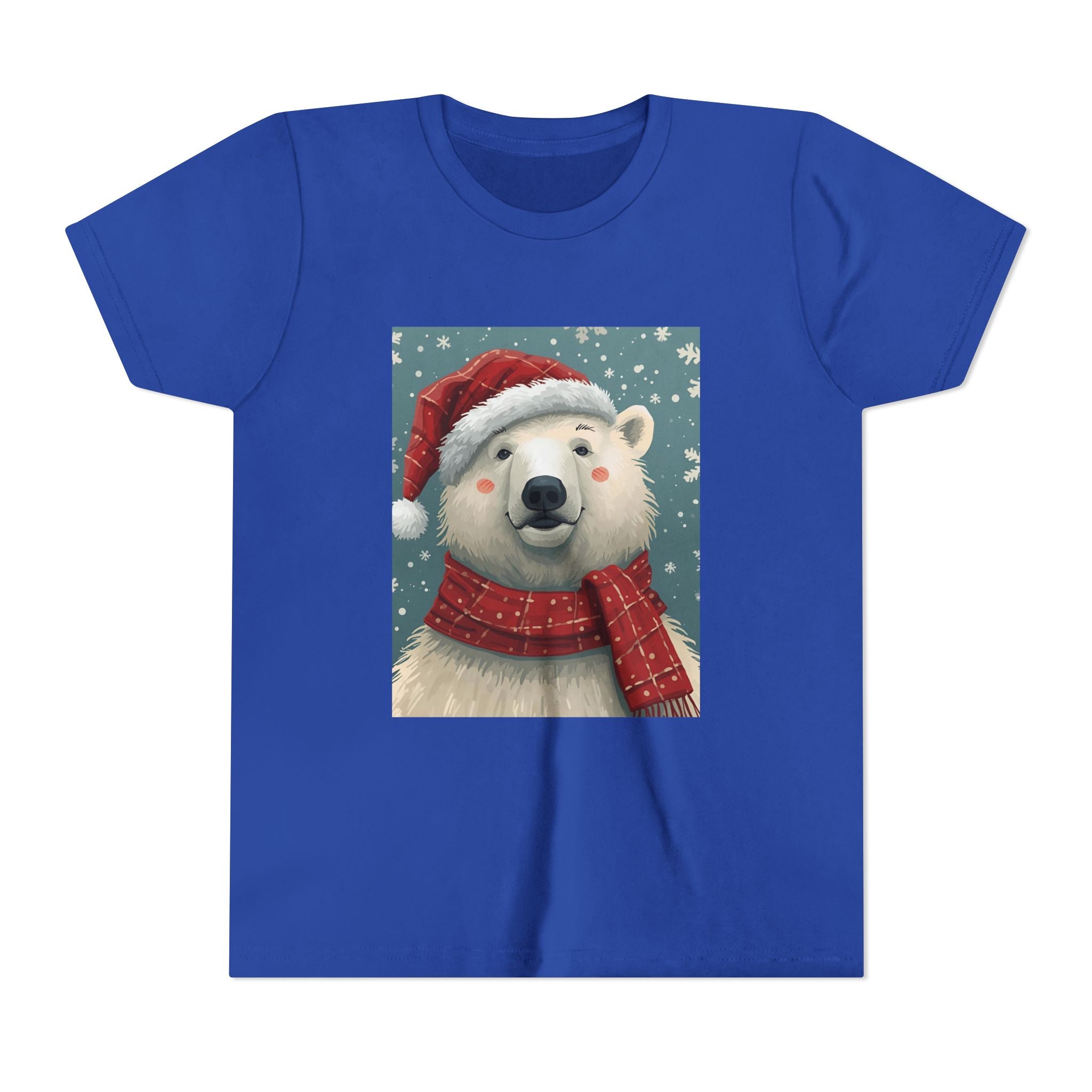 Christmas Bear Youth Short Sleeve Tee