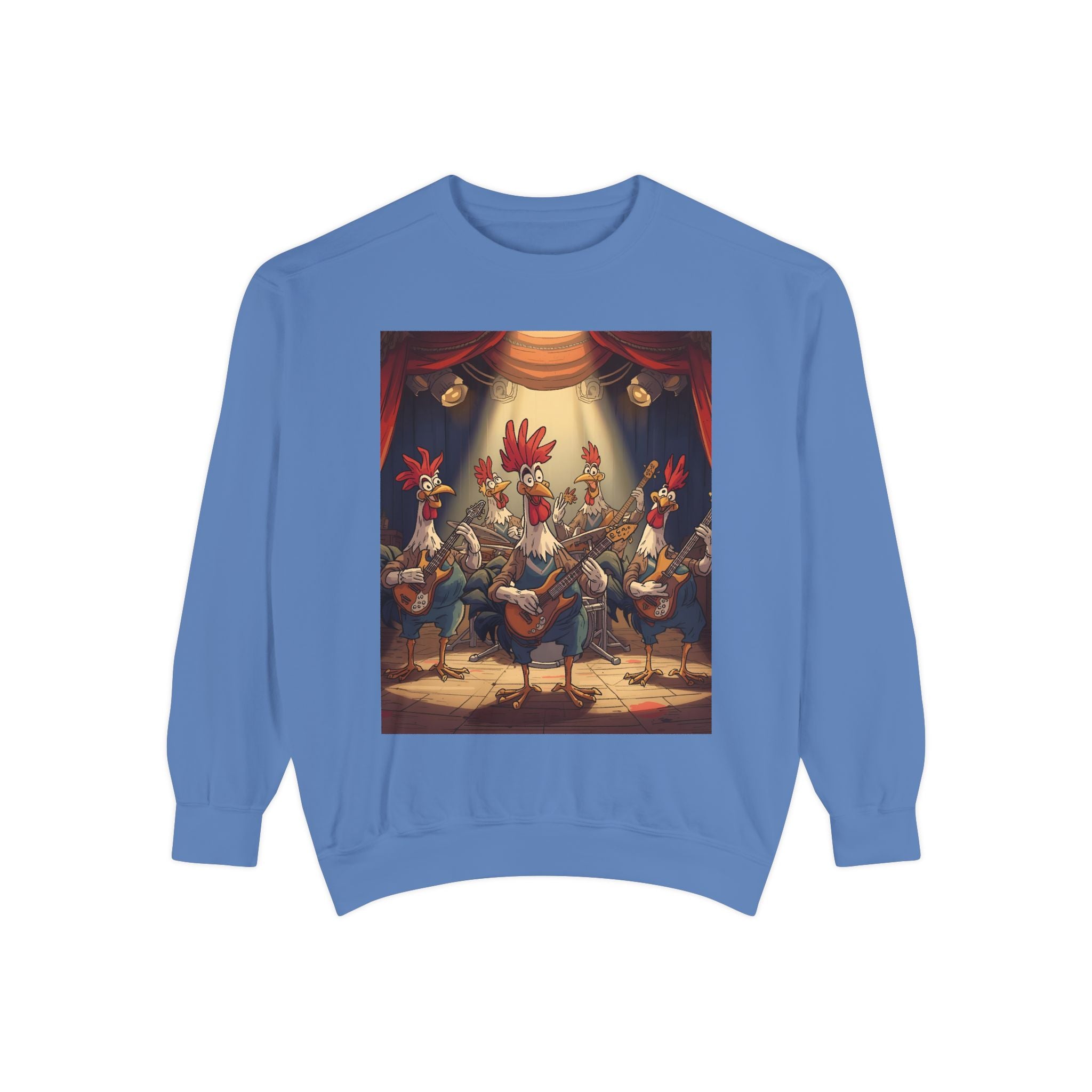 Chicken Funny Unisex Garment-Dyed Sweatshirt