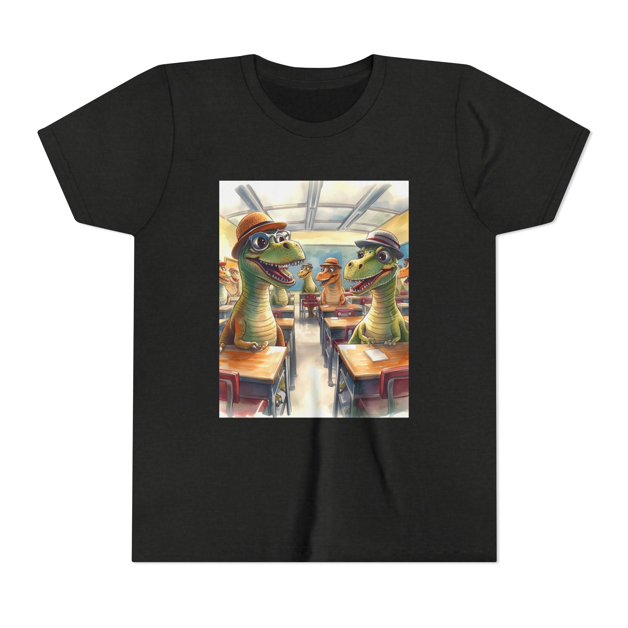 Dinosaur Classroom Youth Short Sleeve Tee