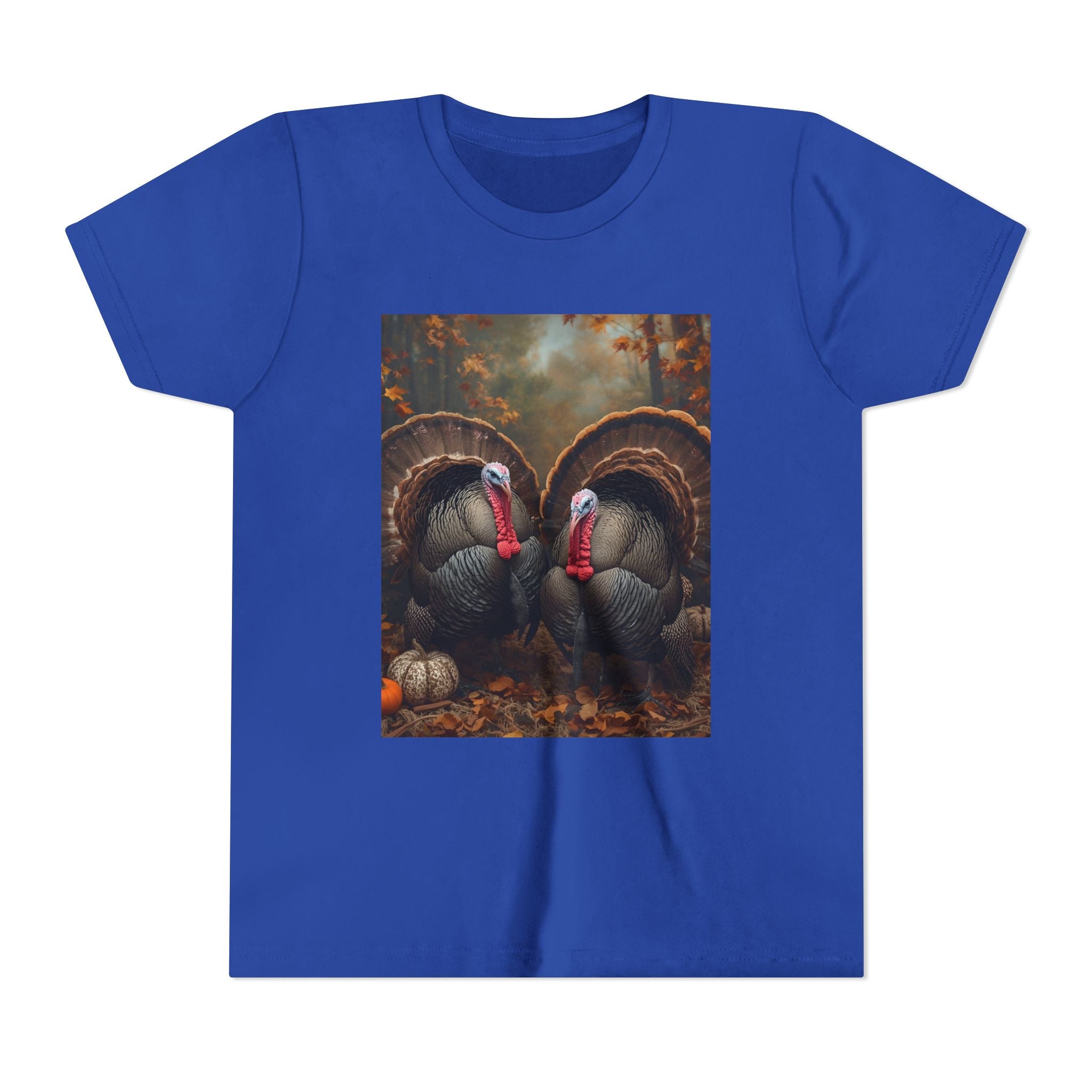 Thanksgiving Turkey Youth Short Sleeve Tee