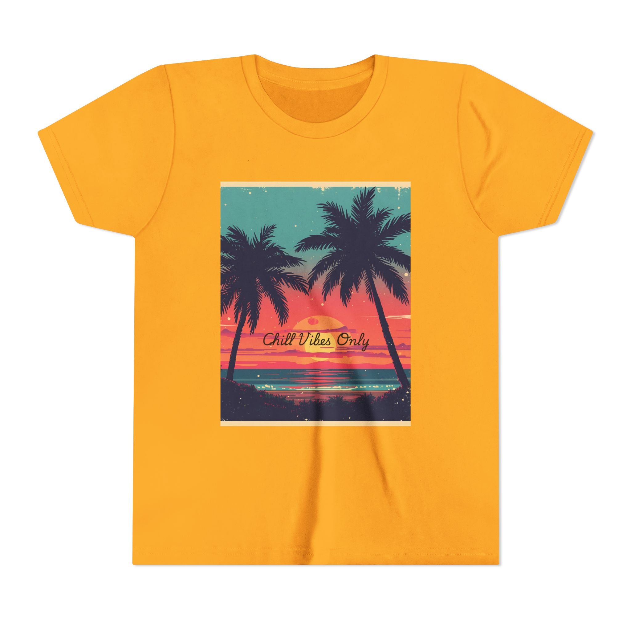Tropical Sunset Youth Short Sleeve Tee