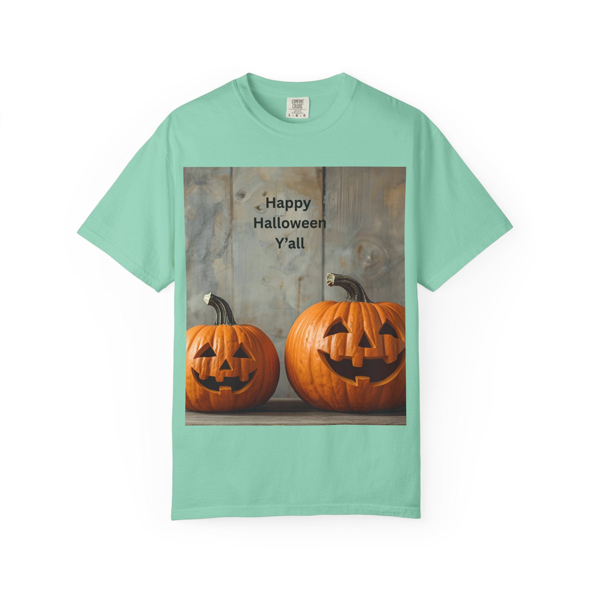 Happy Halloween Y'all T-Shirt | Cozy Fall Tee, Pumpkin Shirt, Unisex Halloween Apparel, October Gift, Casual Wear