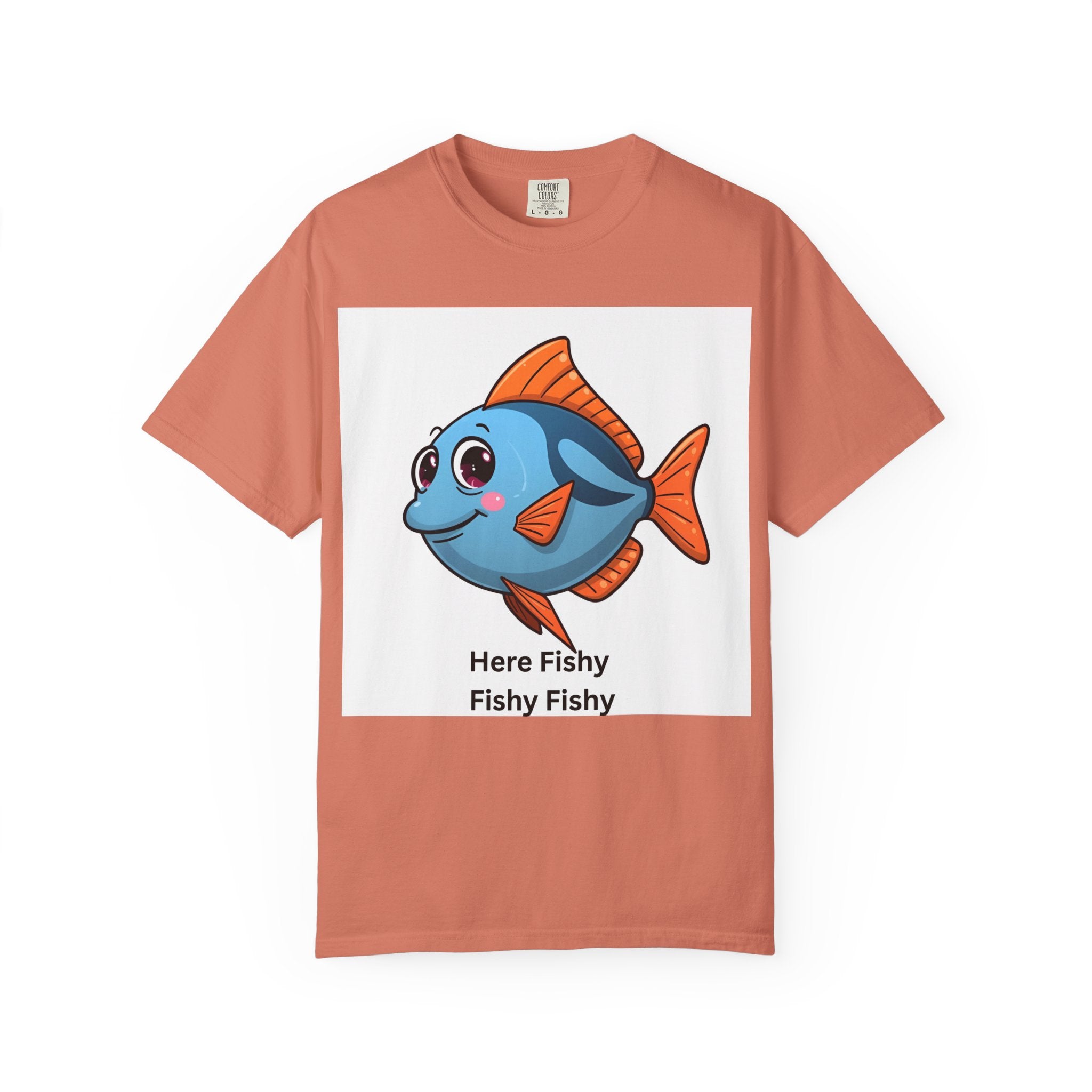 Fishy Fishy Fishy Unisex Garment-Dyed T-shirt