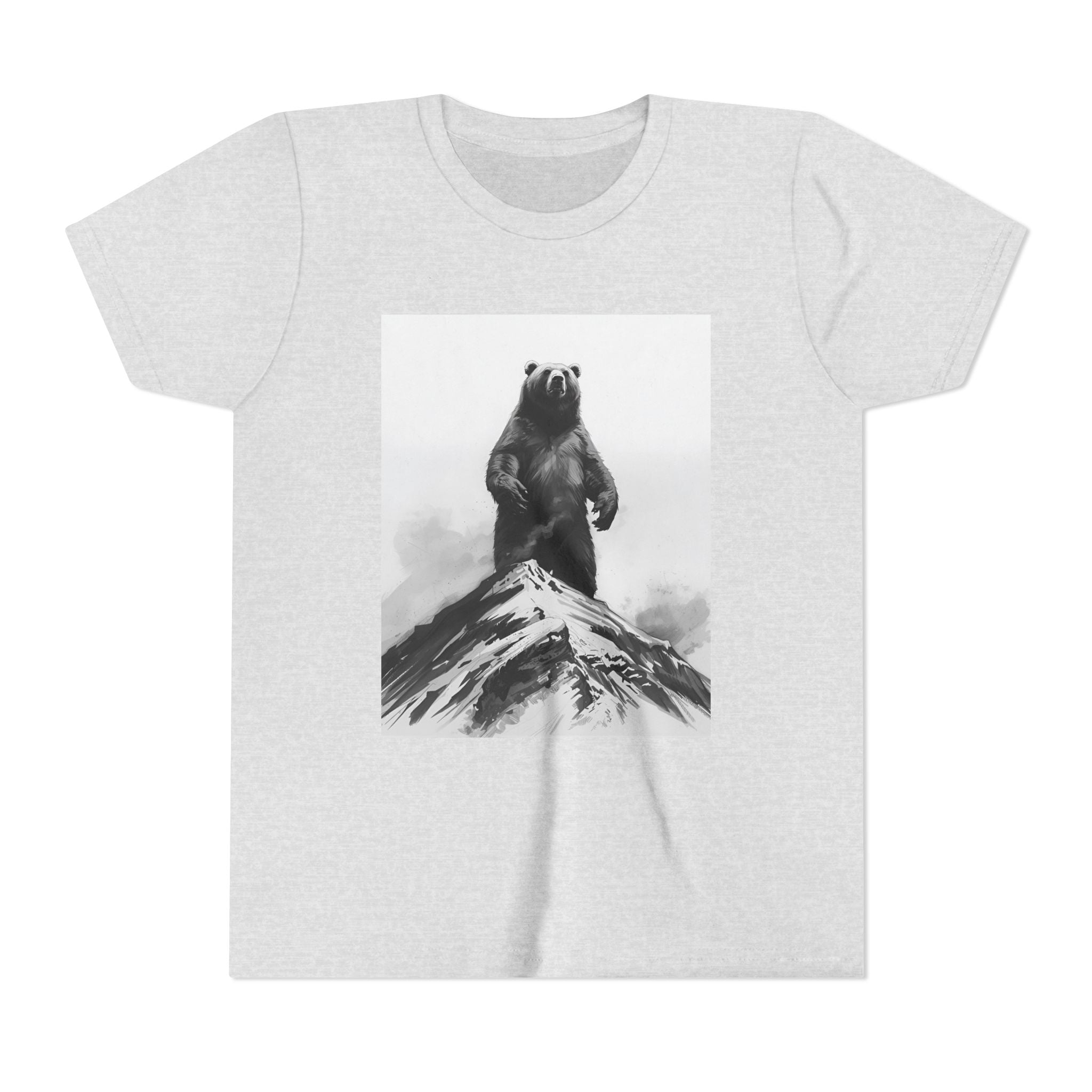 Bear Mountain Snow Youth Short Sleeve Tee