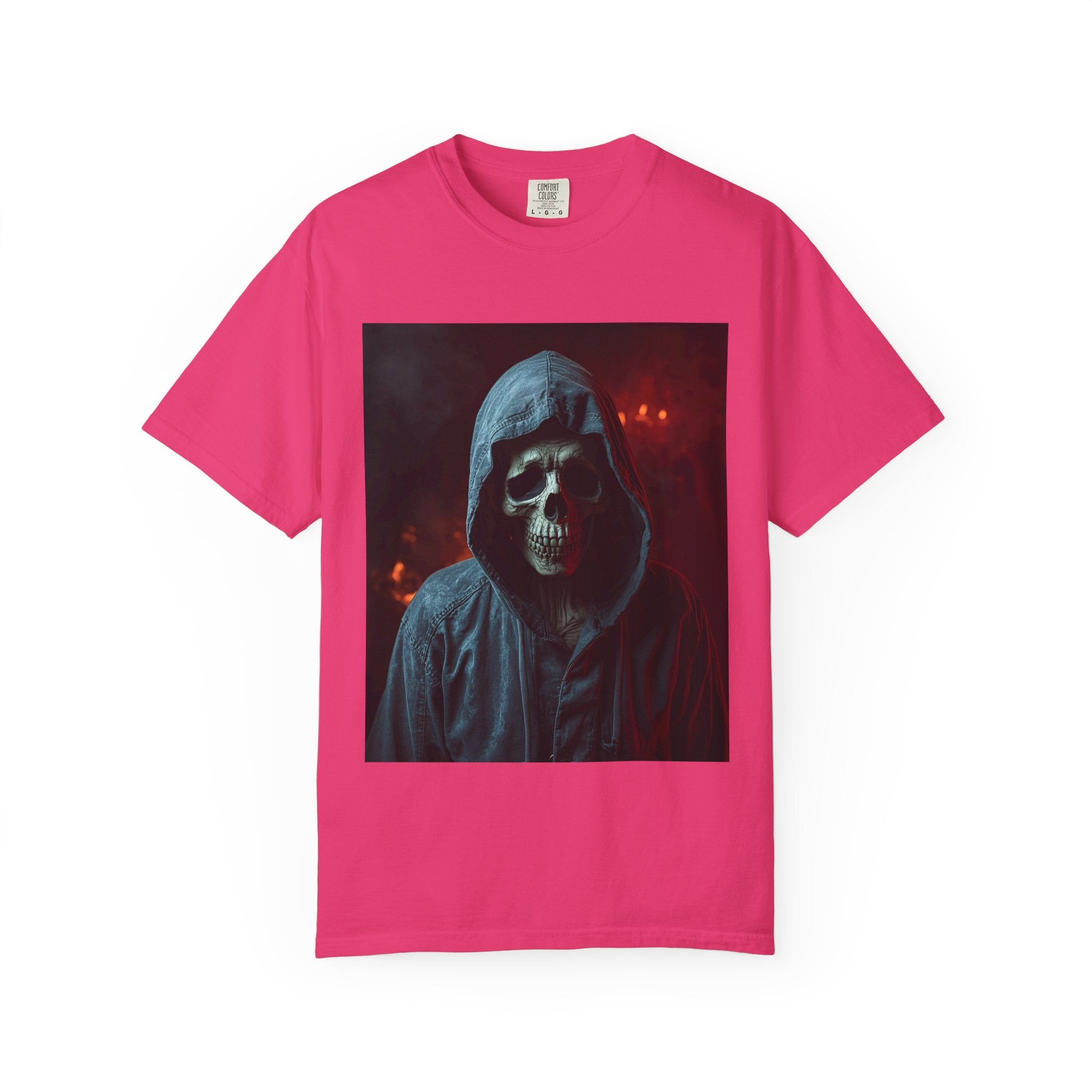 Unisex Gothic Skull T-Shirt | Edgy Graphic Tee | Perfect for Halloween, Casual Wear, Gifts, Horror Lovers