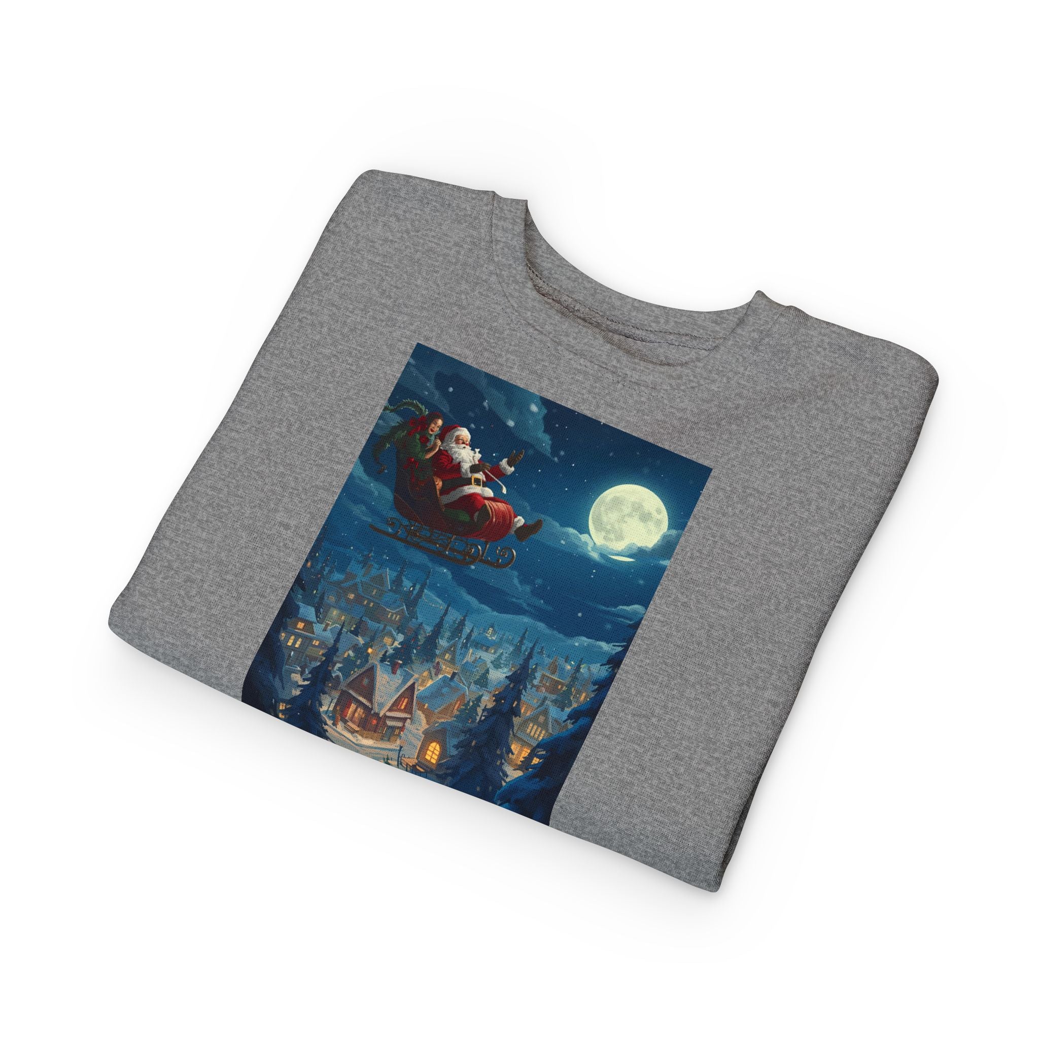 Santa Christmas Toddler Sweatshirt
