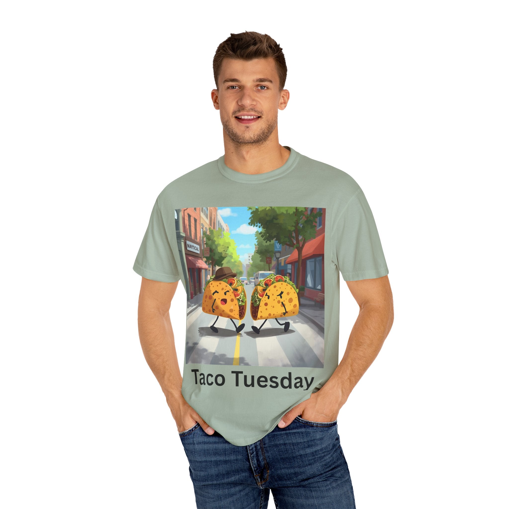 Taco Tuesday Unisex Garment-Dyed T-shirt