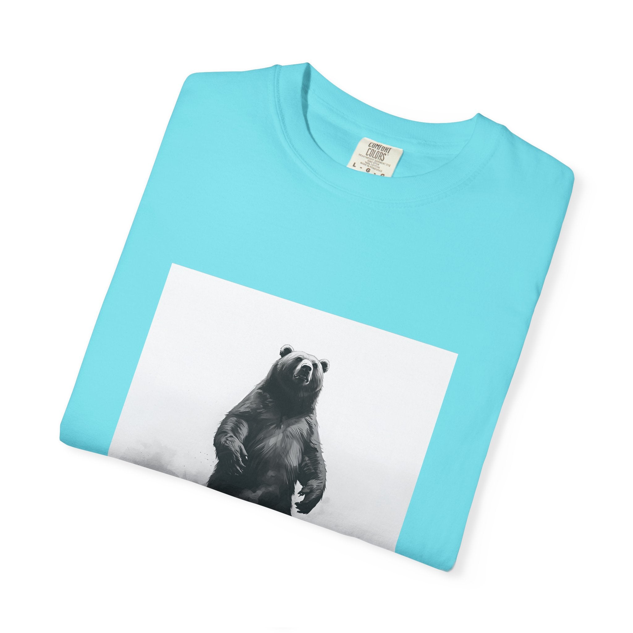 Bear Mountain Snow Unisex Garment-Dyed T-shirt