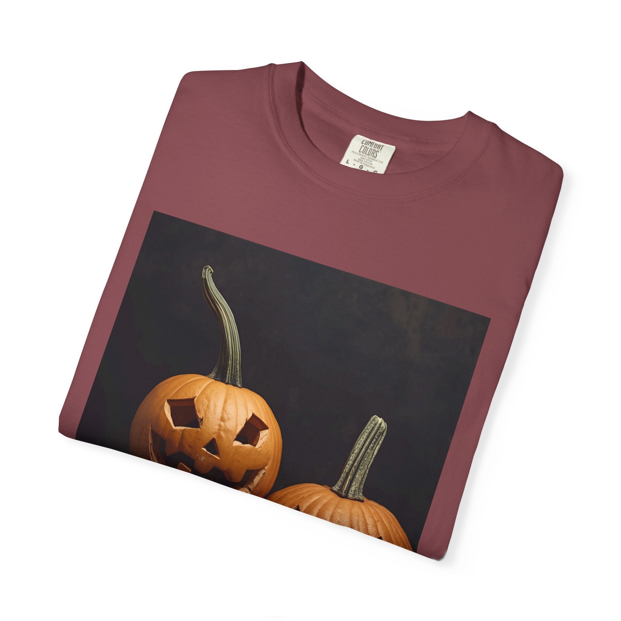 Halloween Pumpkin Graphic Tee, Unisex T-Shirt, Fall Fashion, Cozy Casual Wear, Spooky Season Apparel, Autumn Vibes