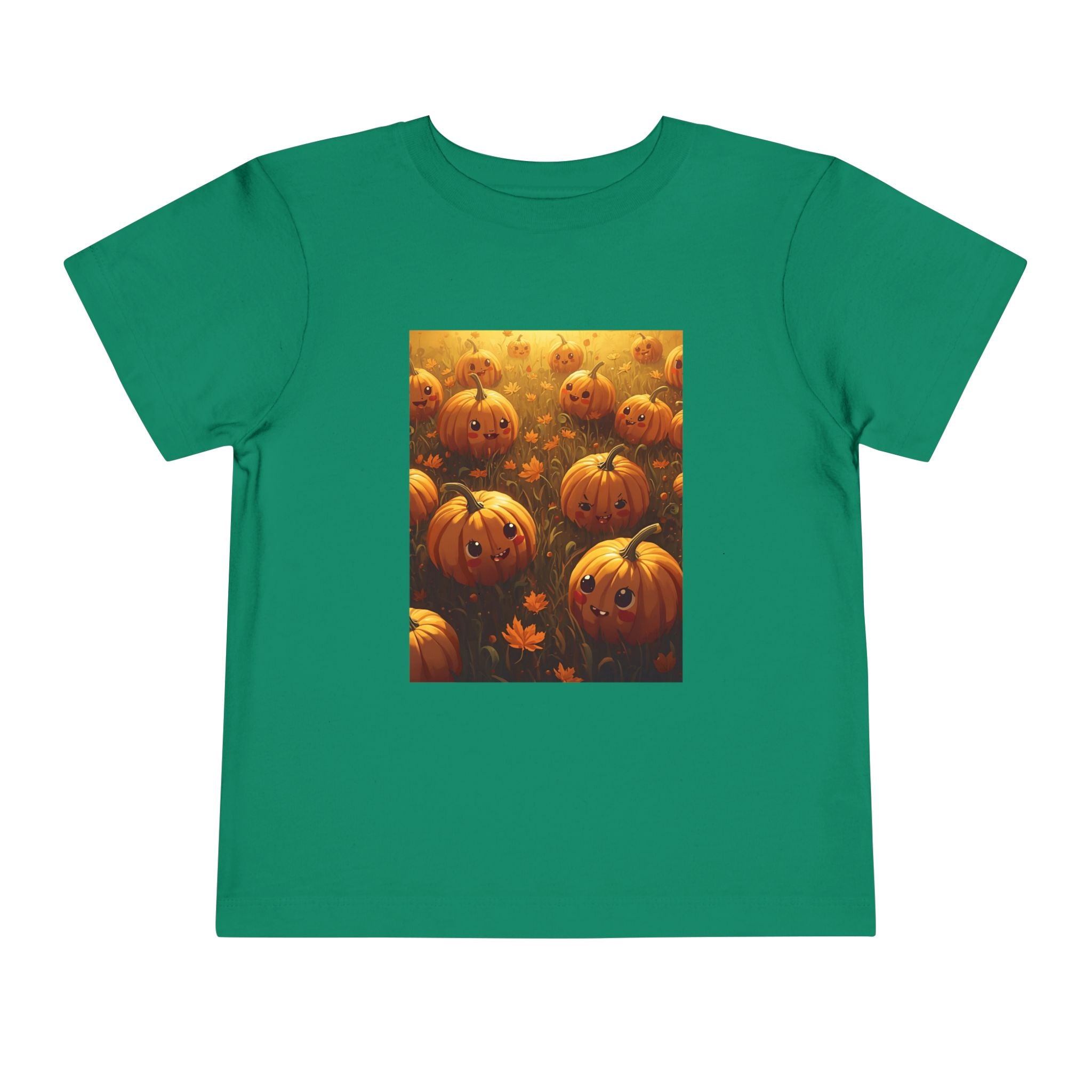 Pumpkin Halloween Toddler Tee - Cute Halloween Shirt, Fall Outfit, Pumpkin Lovers Gift, Kids Halloween Apparel, Toddler Party Tee
