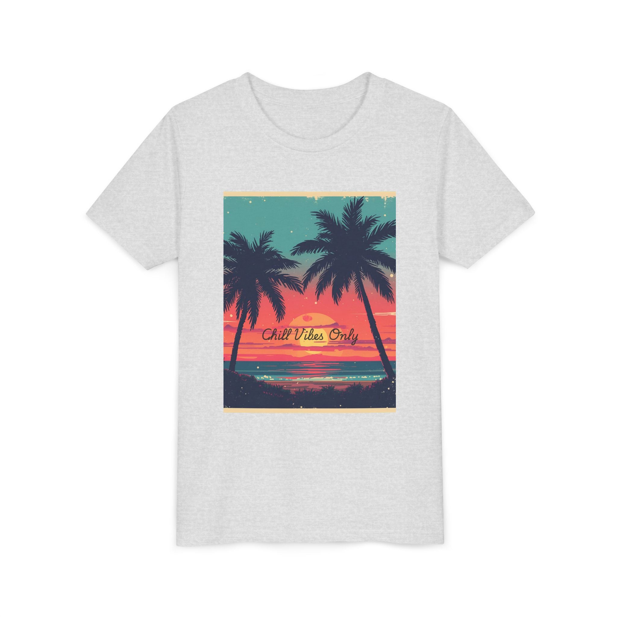 Tropical Sunset Youth Short Sleeve Tee