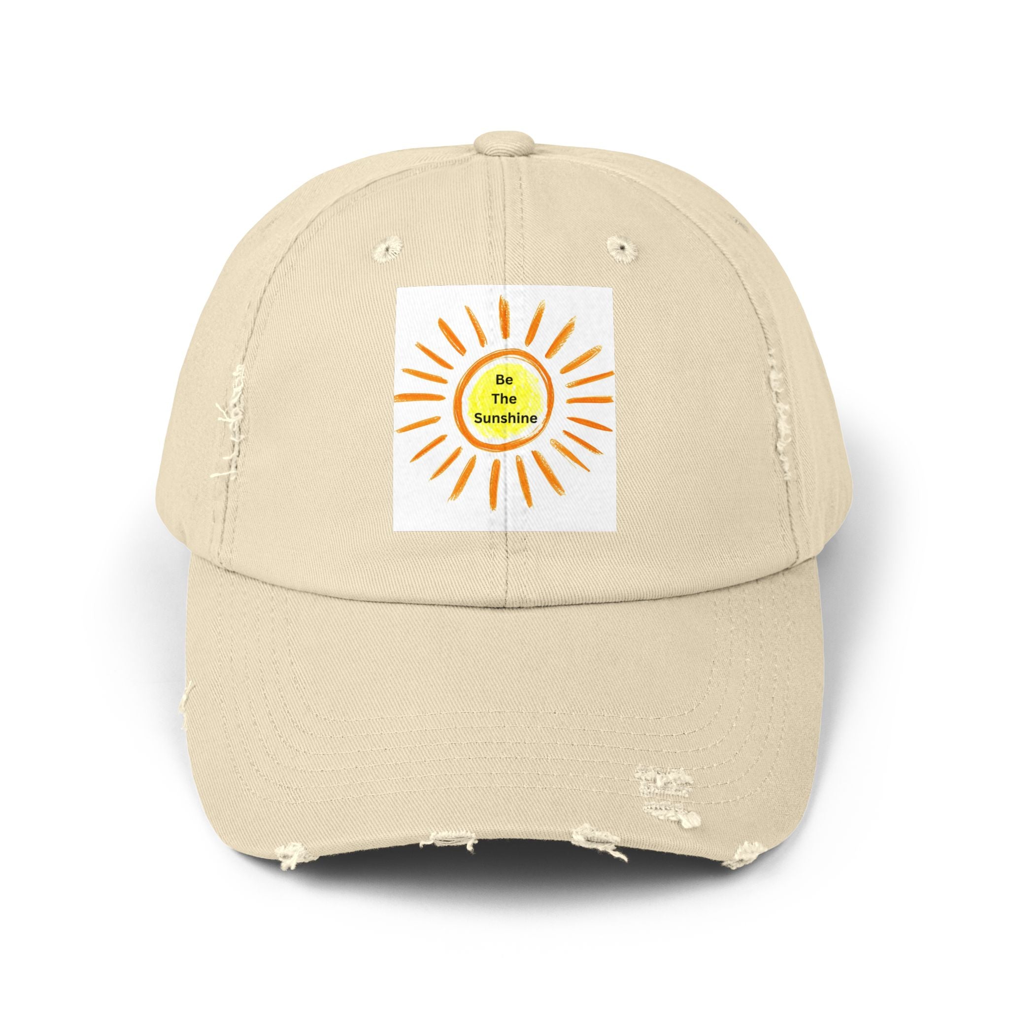Be The Sunshine Unisex Distressed Cap