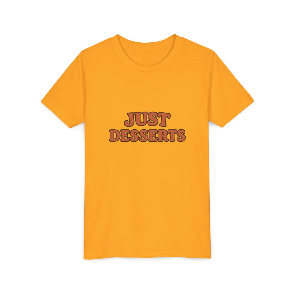 Youth Short Sleeve Tee - Just Desserts Graphic T-Shirt
