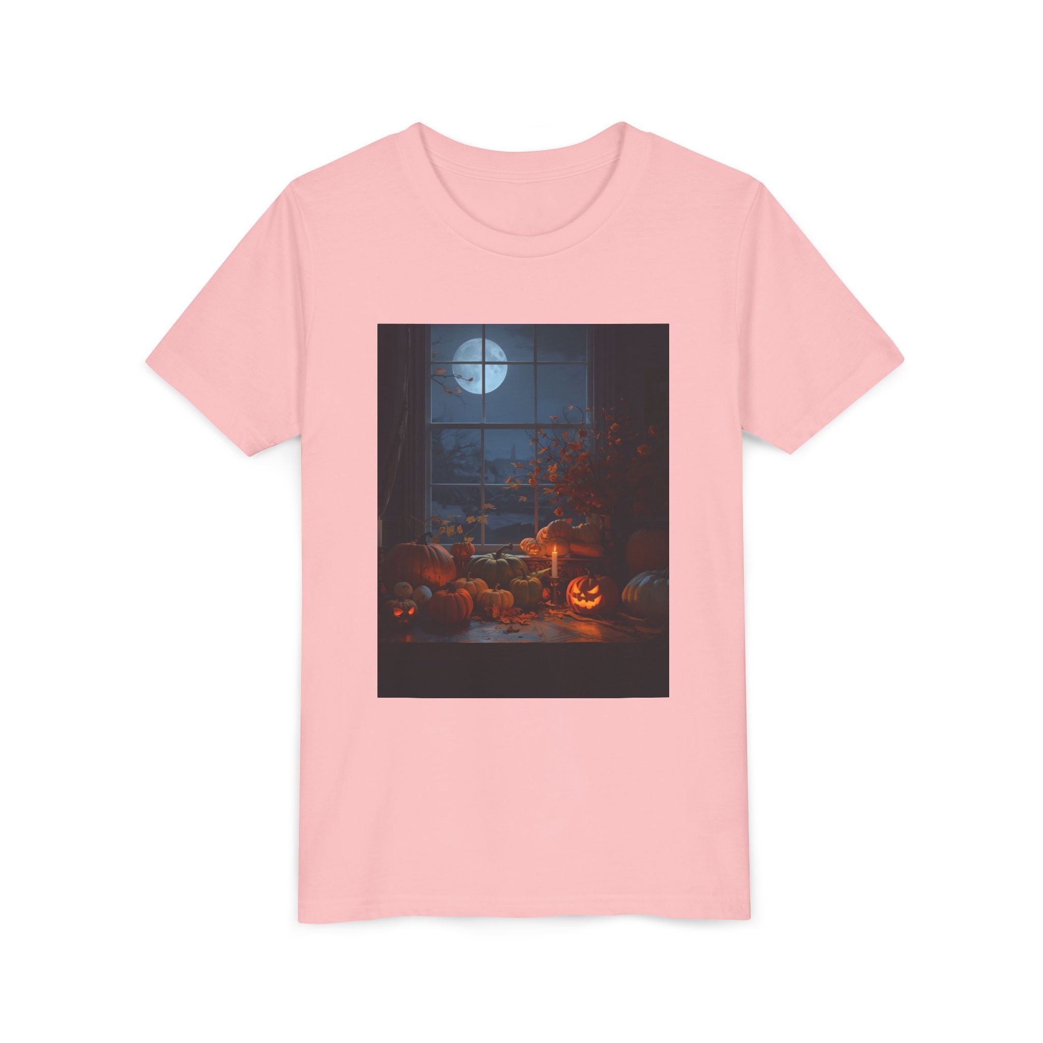 Halloween Pumpkin Youth Short Sleeve Tee