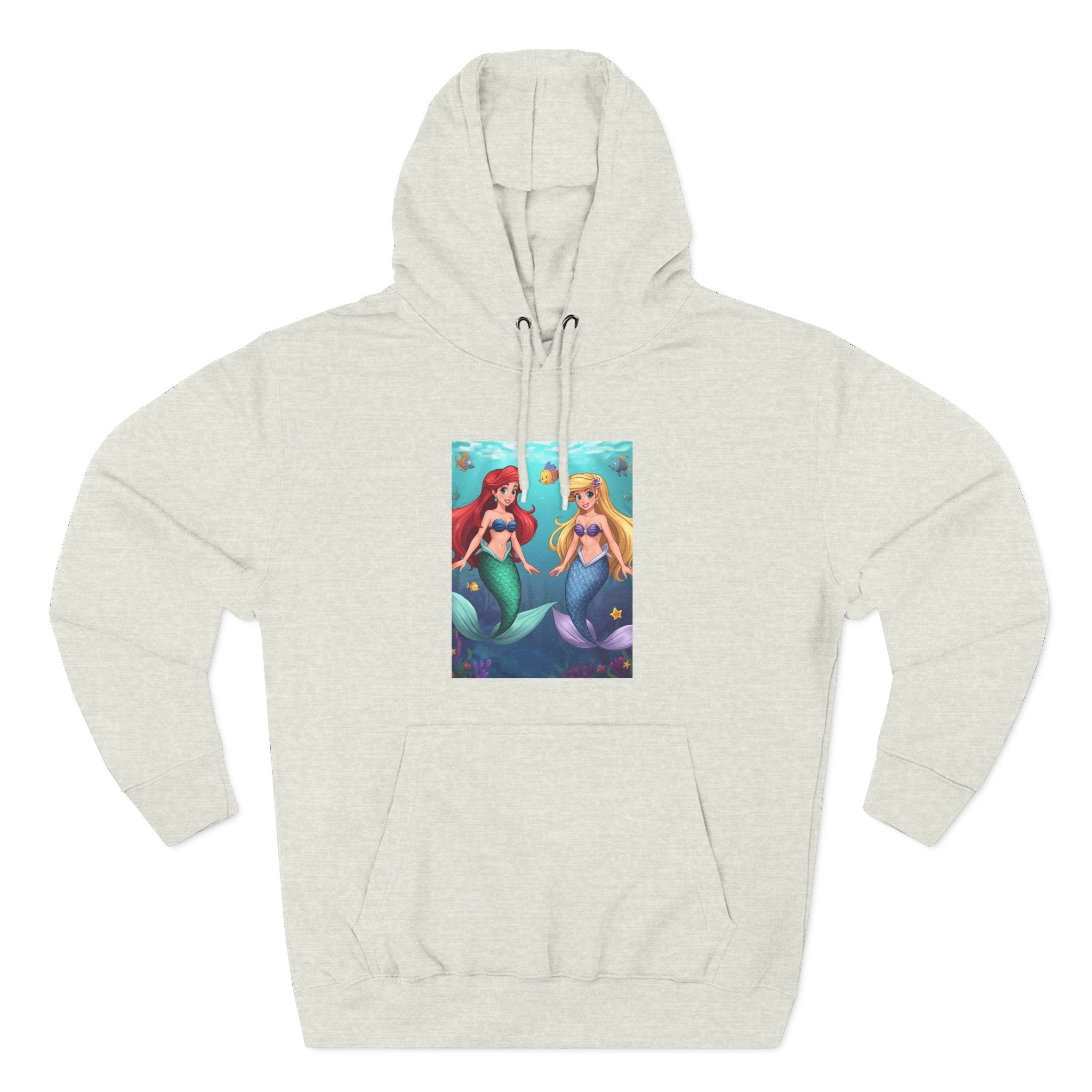 Mermaid Three-Panel Fleece Hoodie