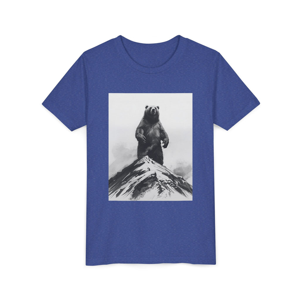 Bear Mountain Snow Youth Short Sleeve Tee