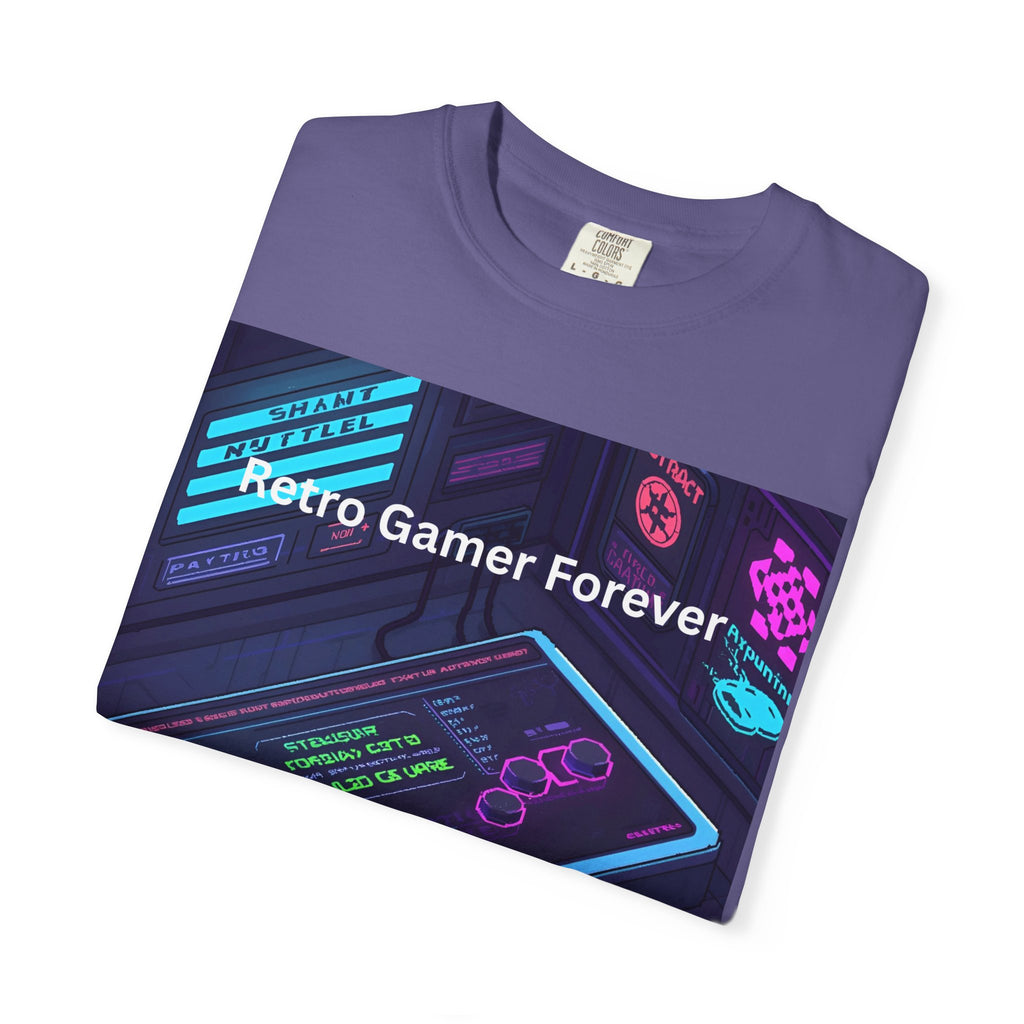 Retro Game Controller Unisex Garment-Dyed T-shirt
