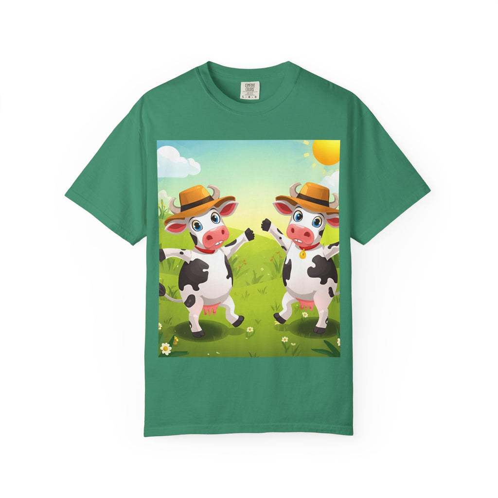 Cute Cow Fun Farm Playful Cow Graphic T-Shirt, Fun Tee for Kids, Animal Lovers, Farm Life, Casual Wear, Summer Vibes, Birthday Gift