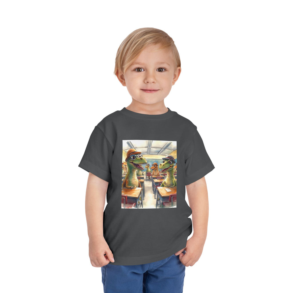 Dinosaur Classroom Toddler Tee - Fun Dino Shirt, Kids T-Shirt, Dinosaur Humor Tee, Cute Short Sleeve Top, Birthday Gift