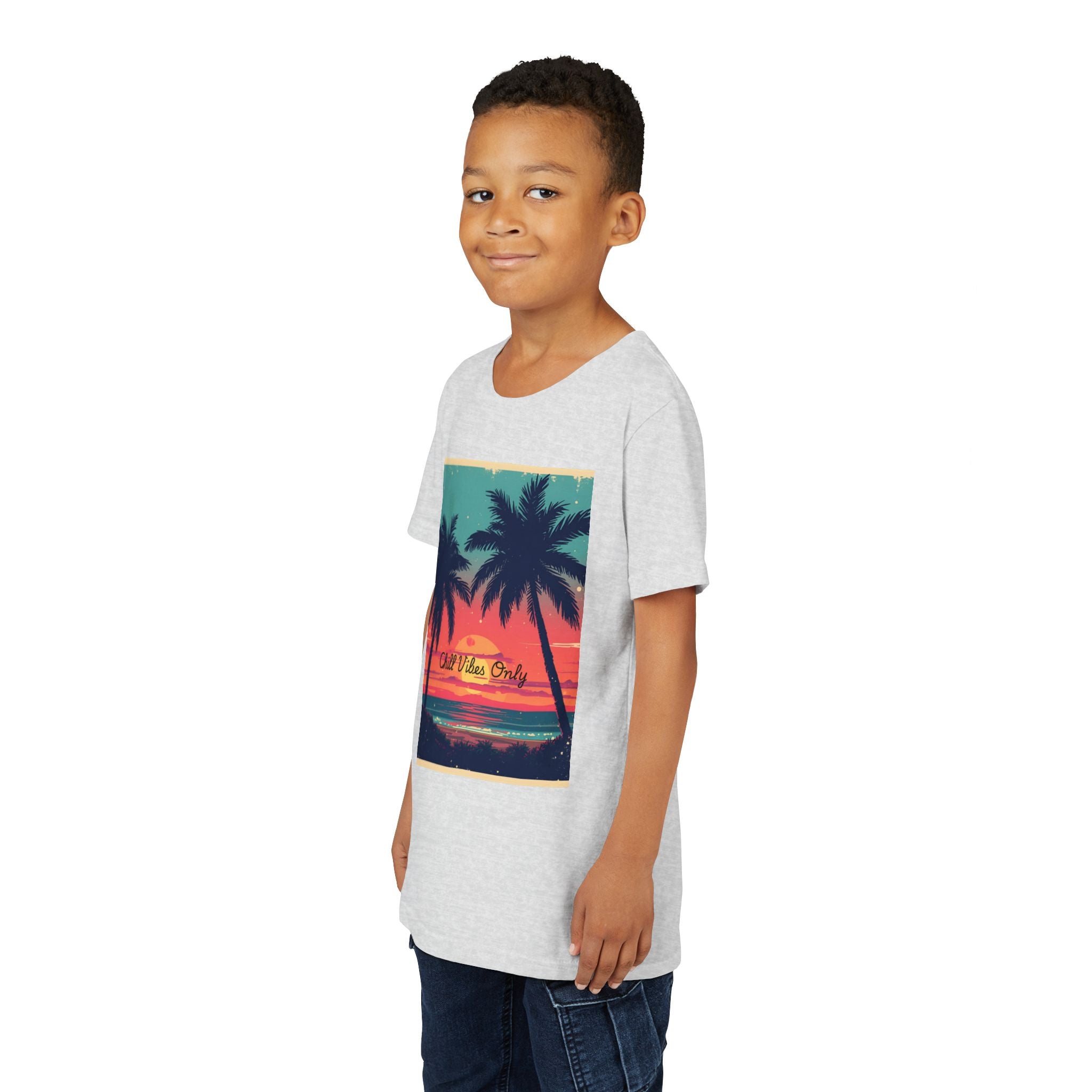 Tropical Sunset Youth Short Sleeve Tee