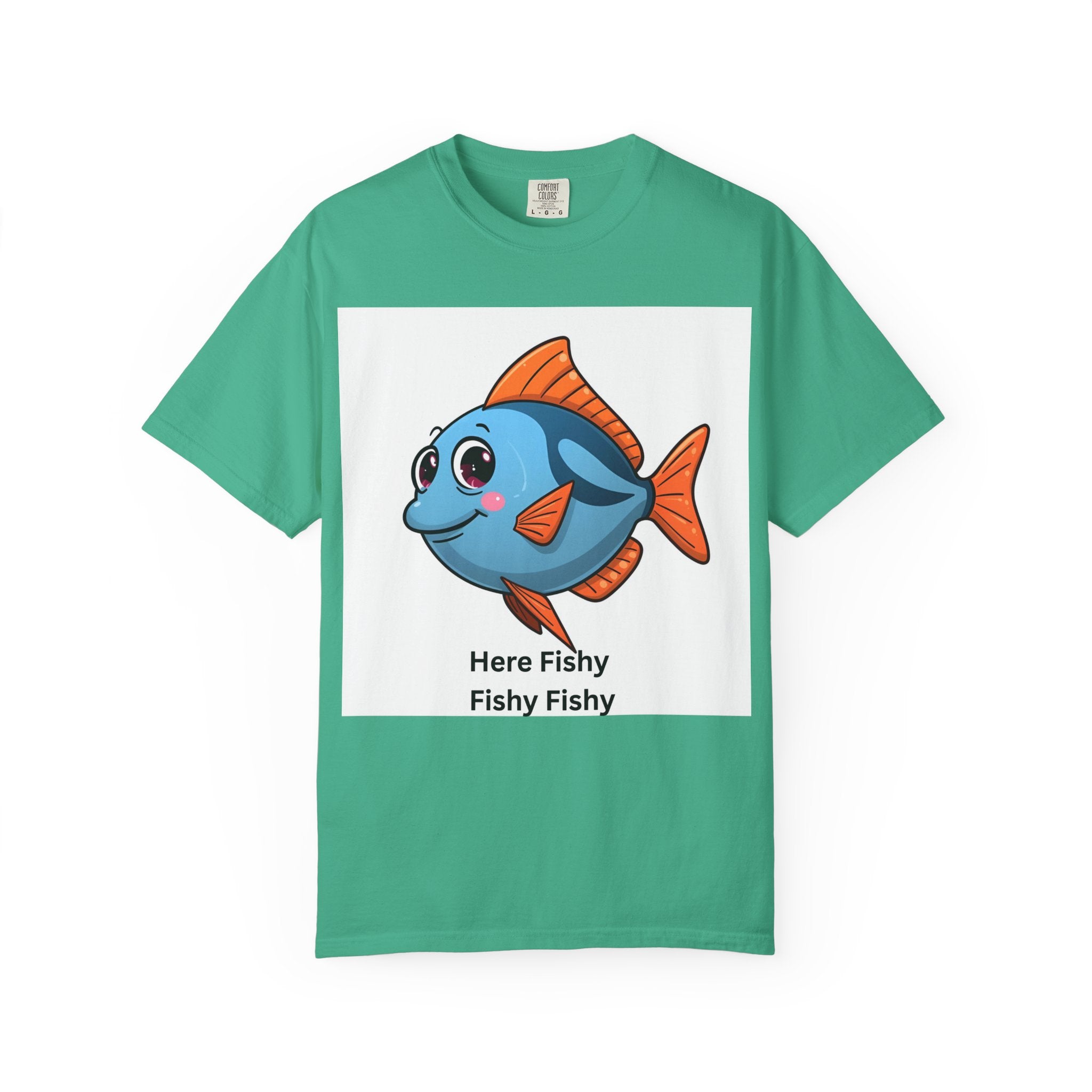 Fishy Fishy Fishy Unisex Garment-Dyed T-shirt