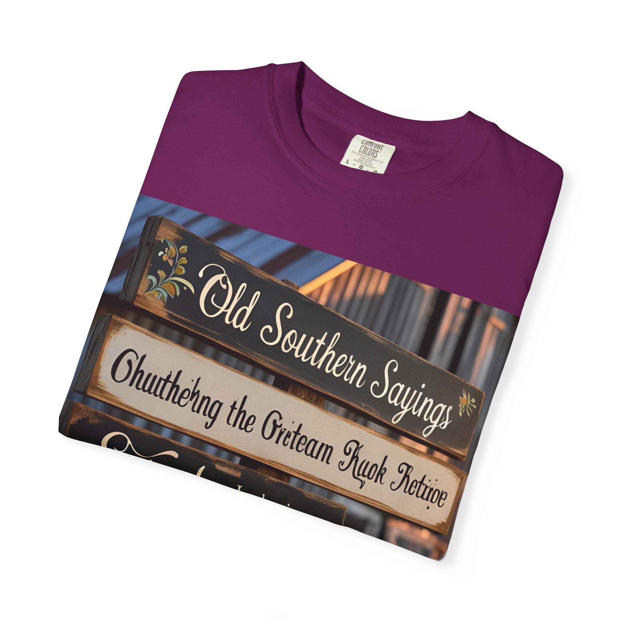 Old Southern Sayings Crossing Unisex T-shirt, Southern Pride Tee, Gift for Her/Him, Casual Wear, Vintage Style Shirt, Summer Wardrobe Essential