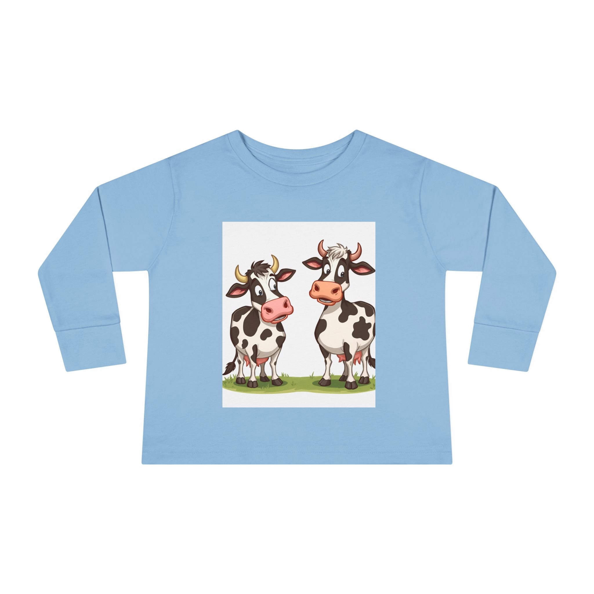 Cute Cows Toddler Long Sleeve Tee