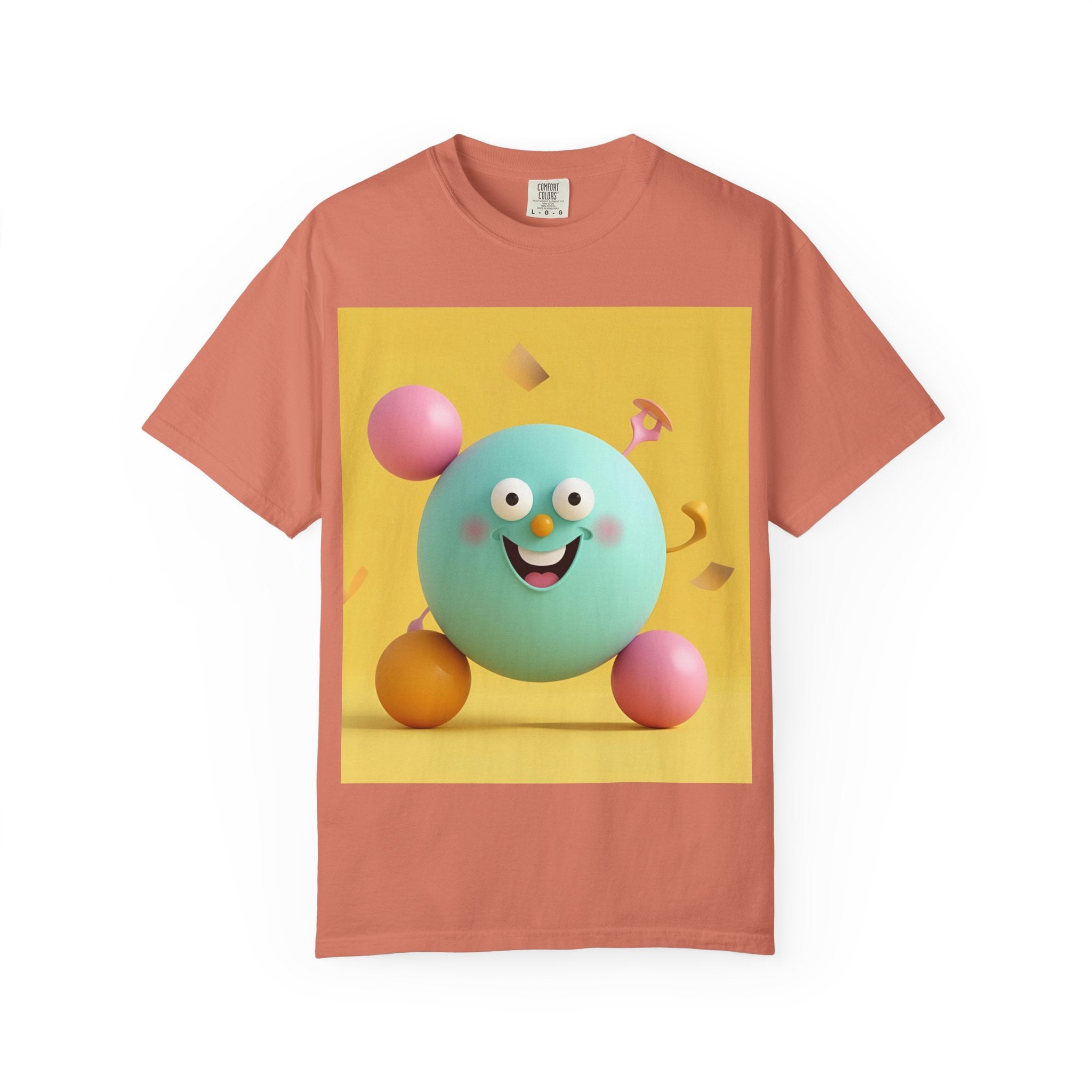Playful Colorful Cartoon T-Shirt for Fun-Loving Souls, Graphic Tee, Gift for Kids & Adults, Birthday Party Outfit, Casual Wear, Housewarming Gift