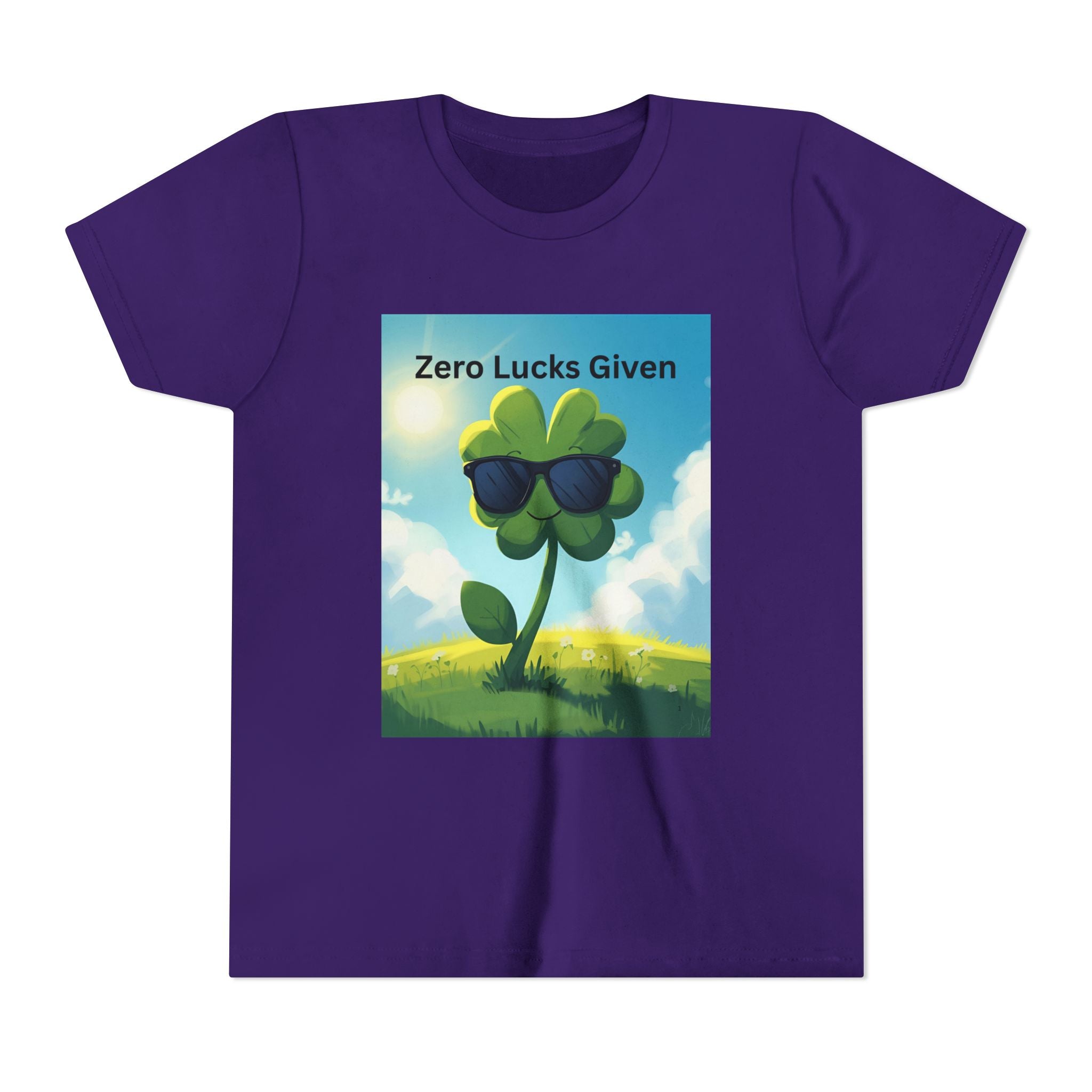 Zero Lucks Given Youth Short Sleeve Tee