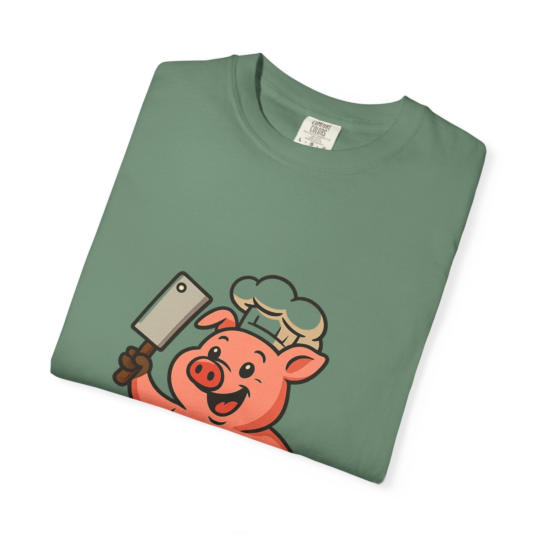 Funny Chef Pig T-shirt, Humorous Cooking Shirt, Gift for Food Lovers, BBQ Master Tee, Fun Kitchen Apparel