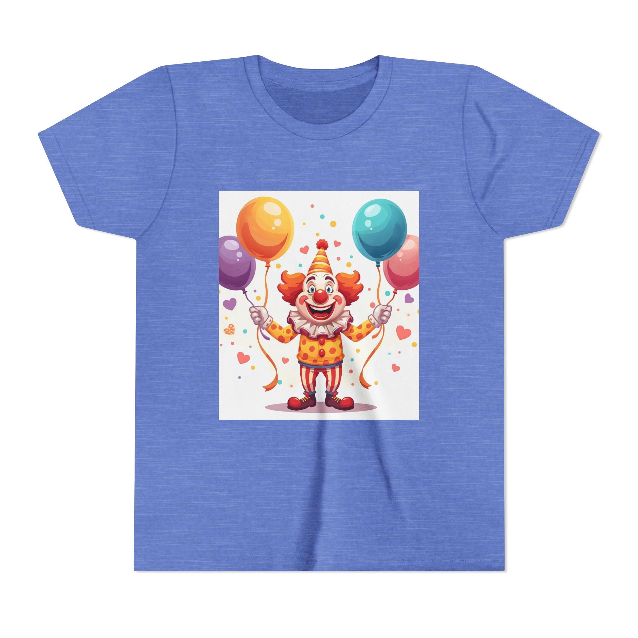 Funny Clown Youth Short Sleeve Tee