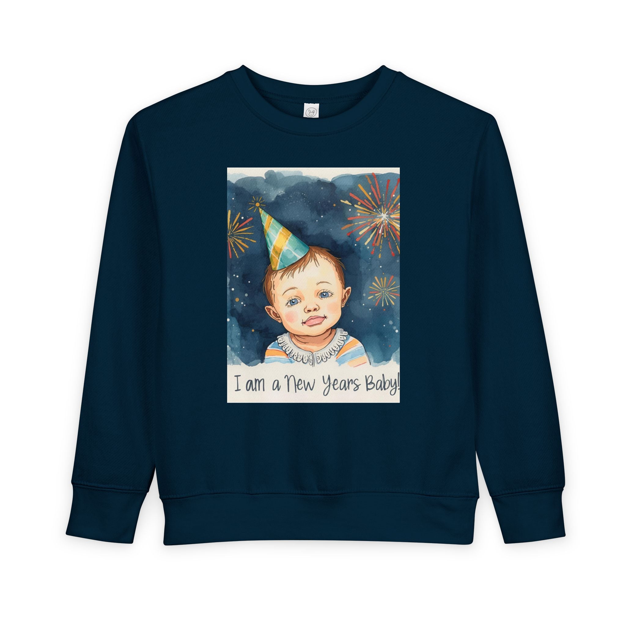 I Am A New Years Baby Toddler Sweatshirt