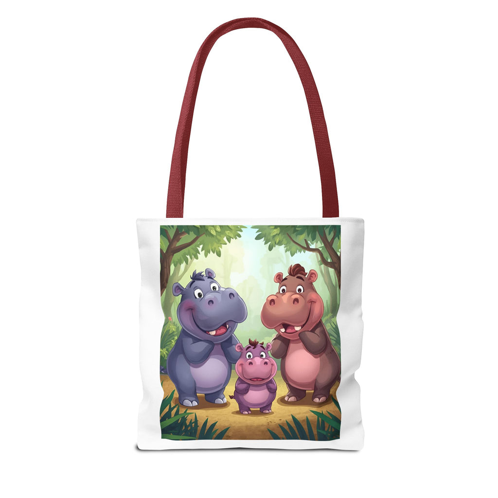 Hippo Cute Tote Bag (AOP)