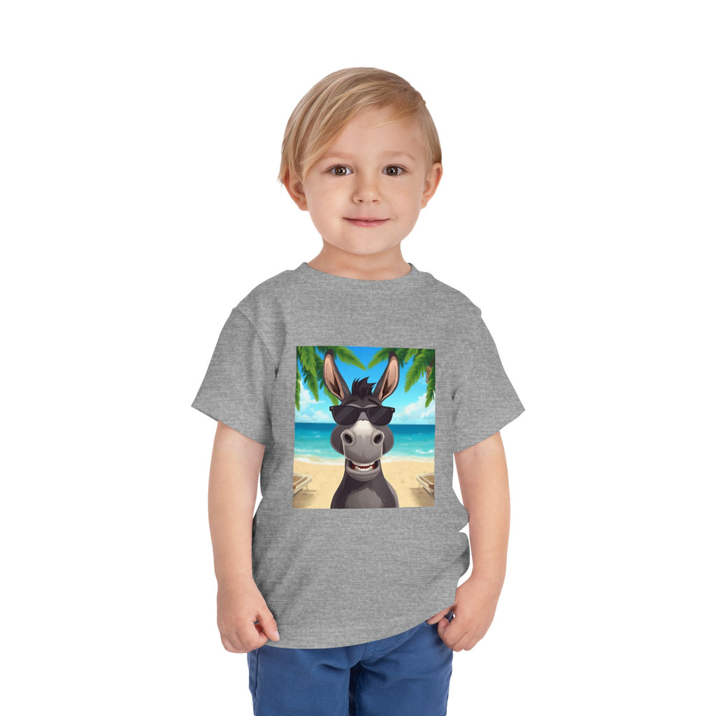 Donkey Beach Vibe Toddler Short Sleeve Tee