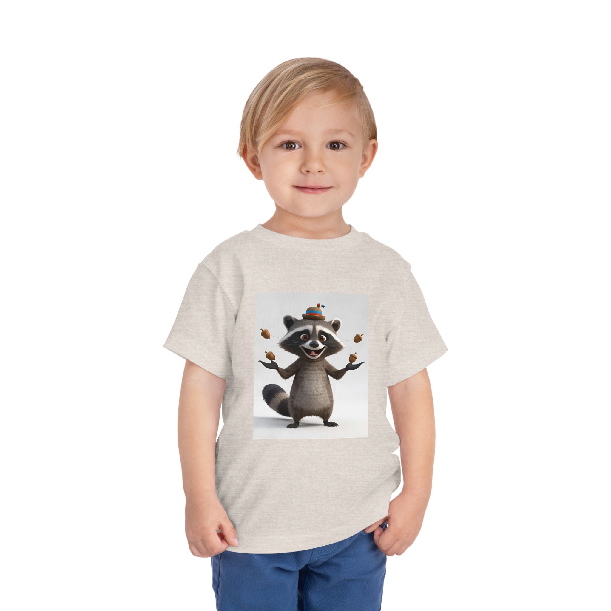 Raccoon Toddler Short Sleeve Tee