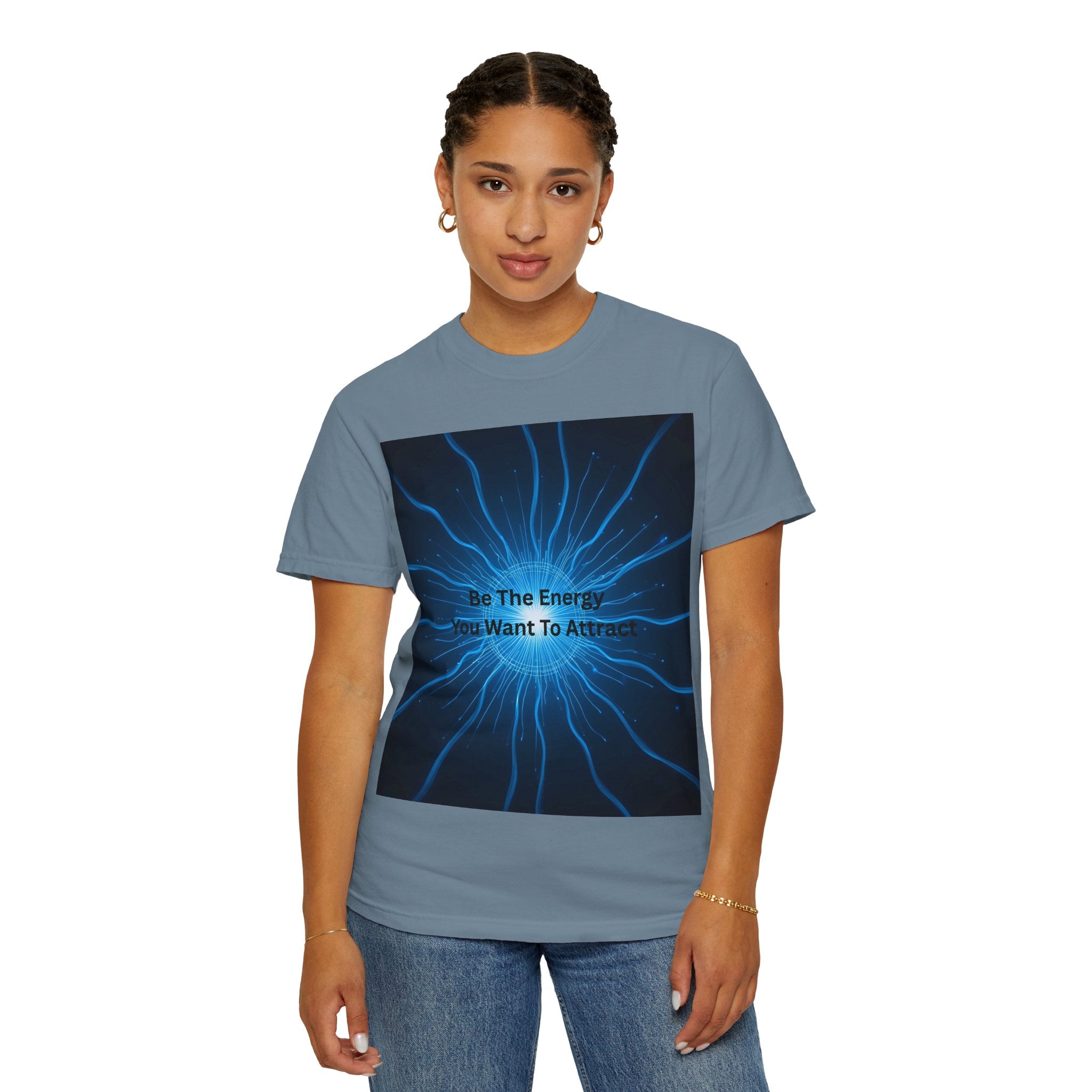 Be The Energy You Want To Attract Unisex Inspirational Energy T-Shirt, Motivational Tee, Mindfulness Shirt, Conscious Living Apparel, Gift for Positive Vibes