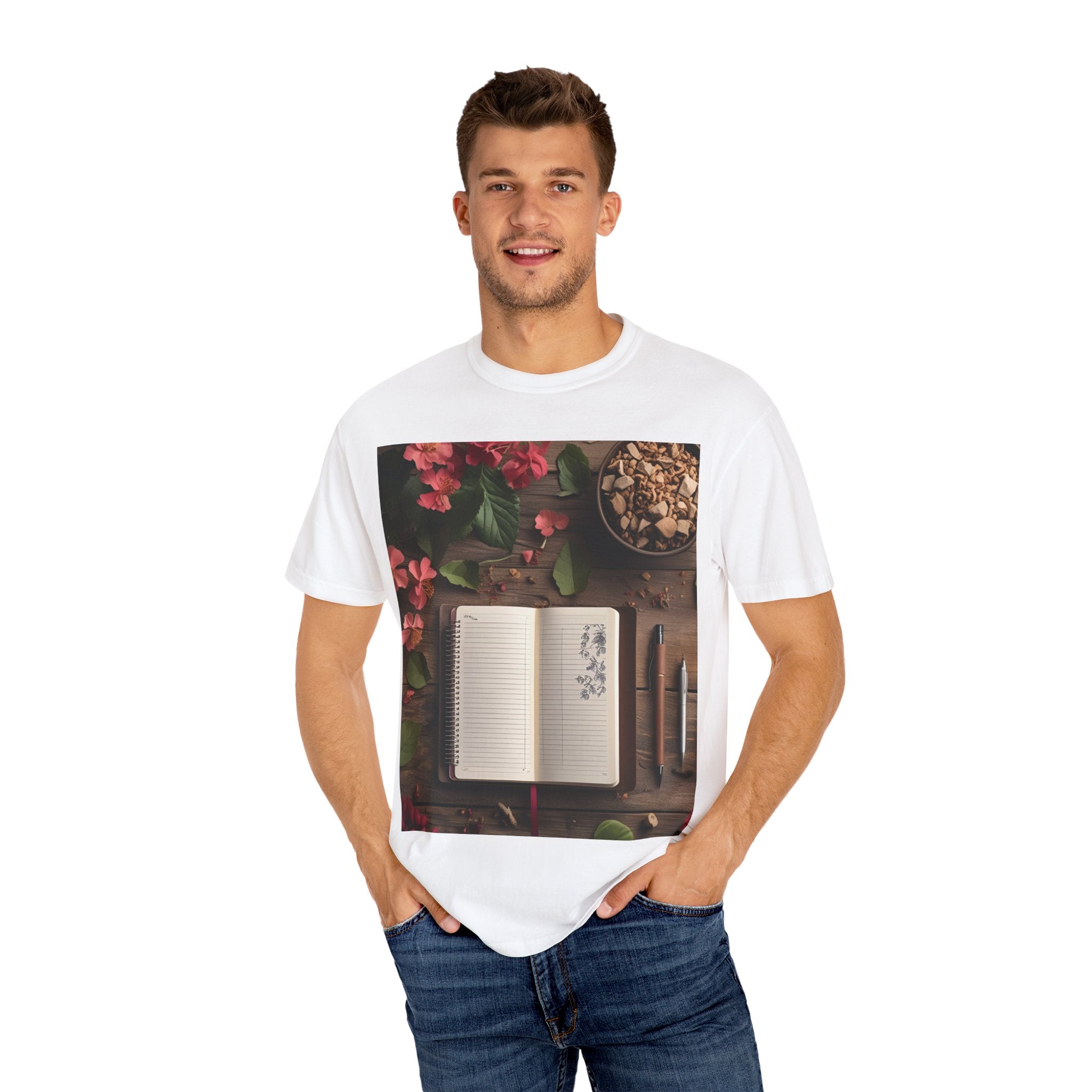 Chic Garden T-Shirt for Nature Lovers, Casual Wear, Eco-Friendly Apparel, Gift for Friends, Stylish Summer Shirt