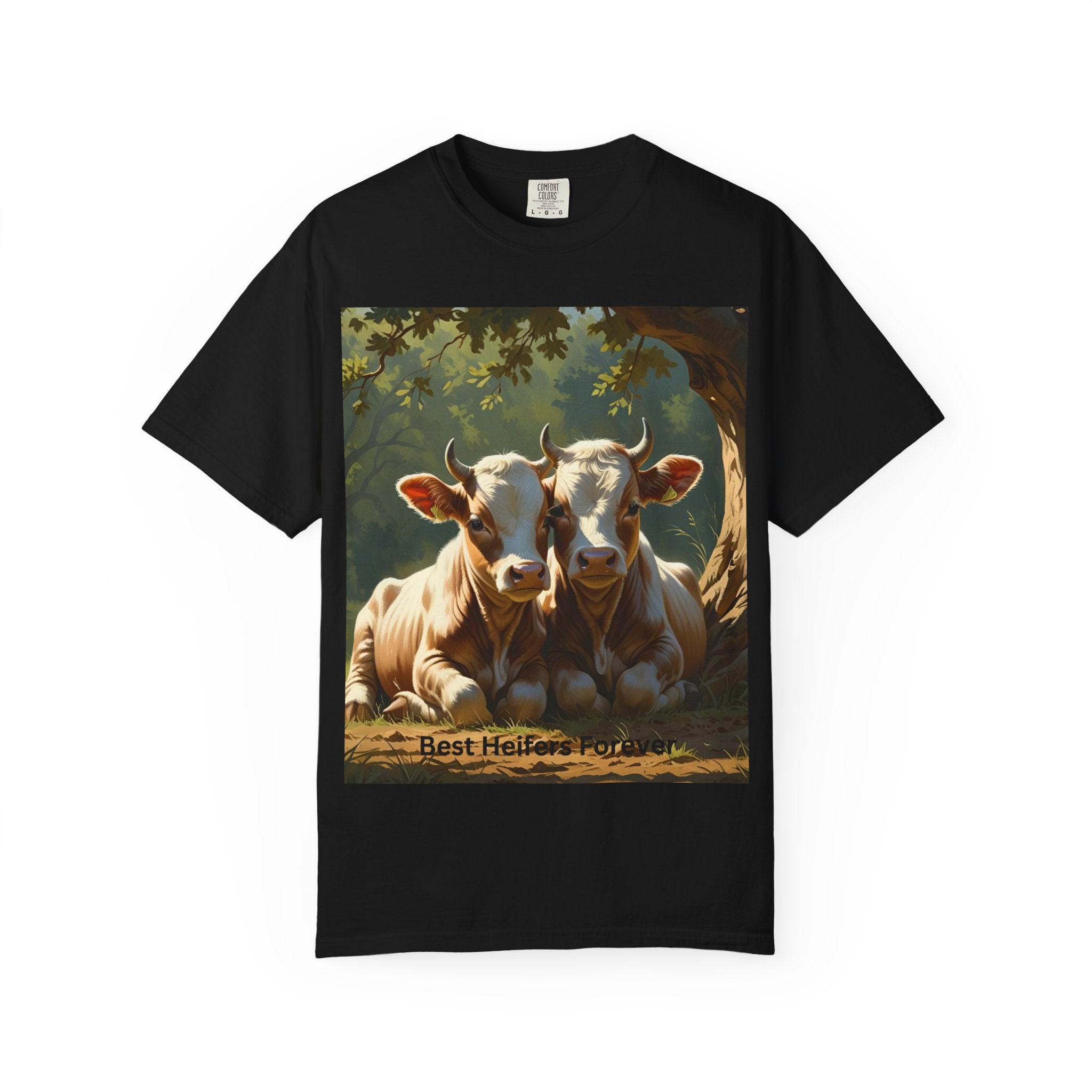 Best Heifers Forever T-shirt, Cute Cow Shirt, Animal Lover Gift, Farm T-shirt, Gift for Her, Unisex Casual Wear