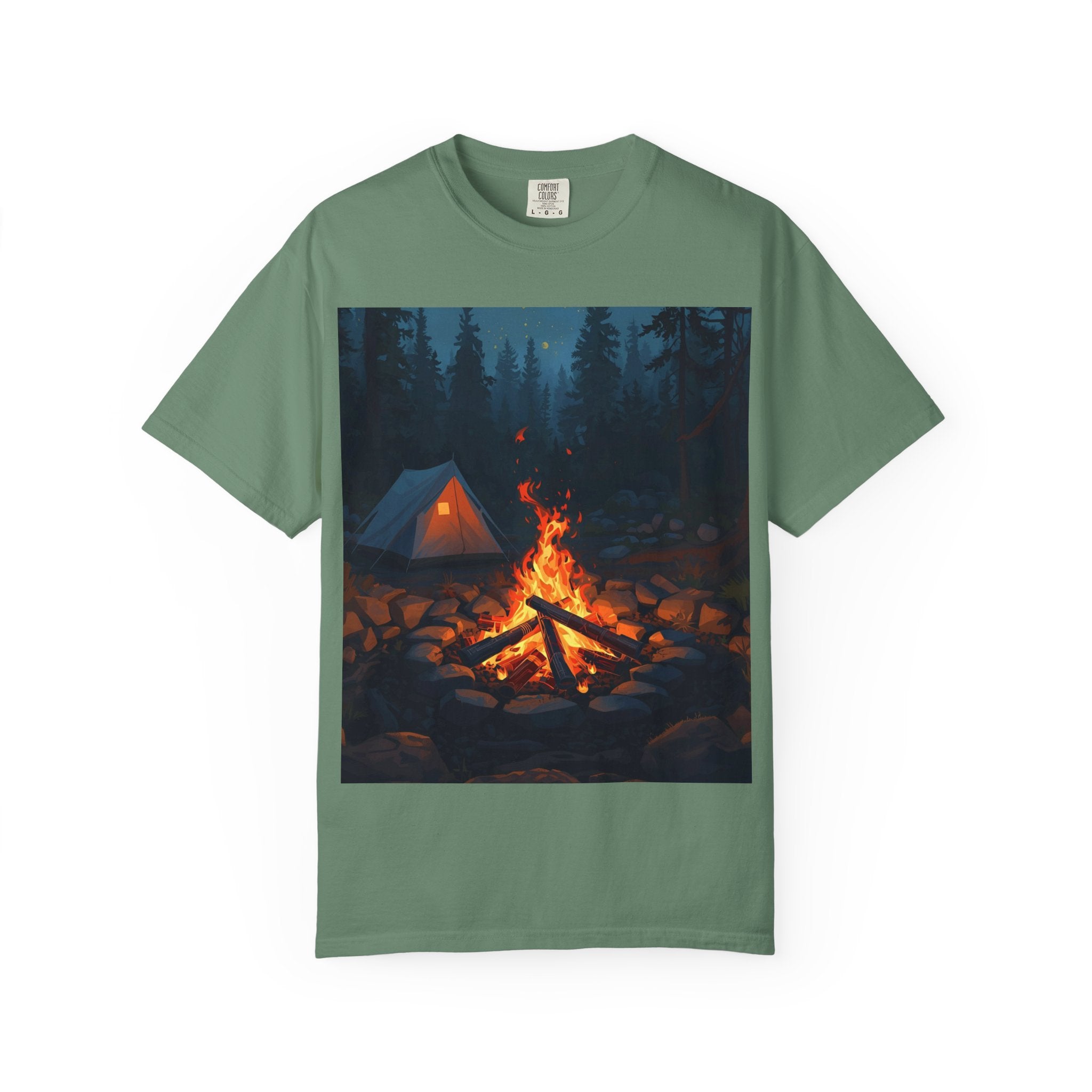 Cozy Campfire Unisex Garment-Dyed T-shirt